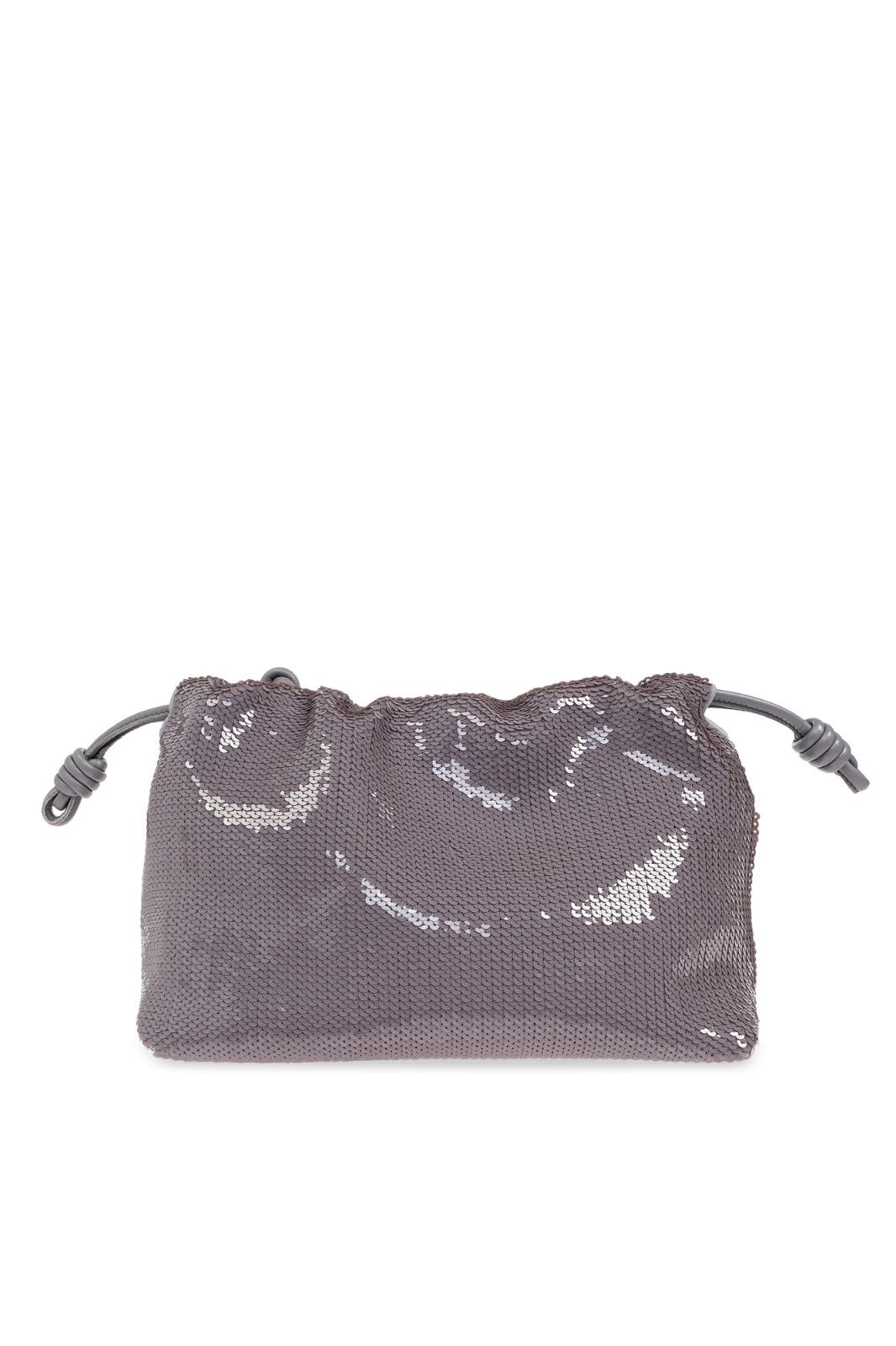Loewe LOEWE Flamenco Med Silver Sequin Shoulder Bag Size ONE SIZE - 2 Thumbnail