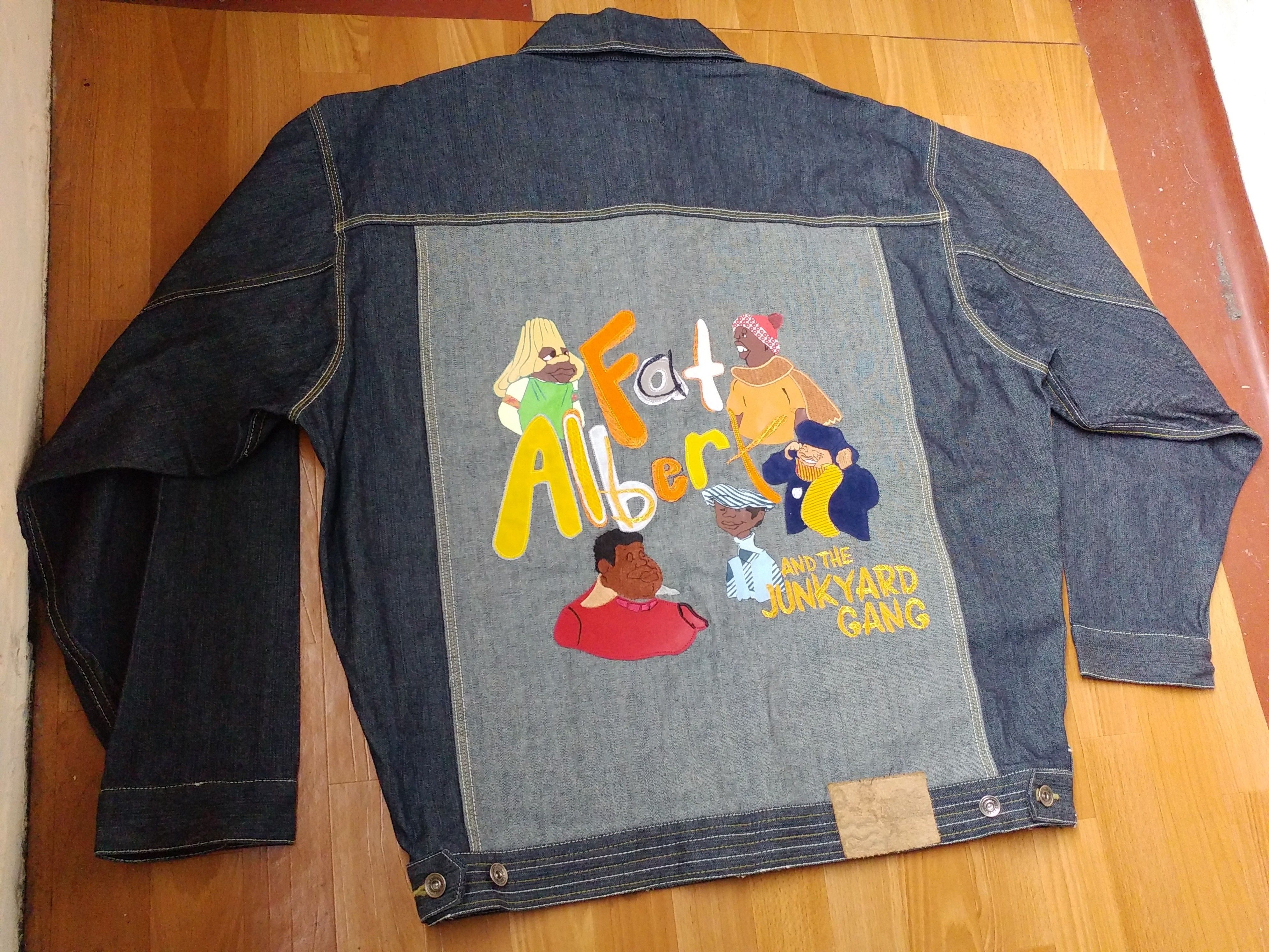 Fubu Platinum Fubu jacket Fat Albert and the Cosby Kids denim XL Size US XL / EU 56 / 4 - 4 Thumbnail