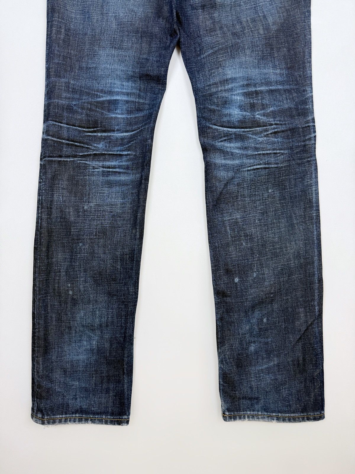 Dsquared2 Dsquared 2 History Distressed Denim Low Rise Jeans 48 Size US 33 - 10 Thumbnail