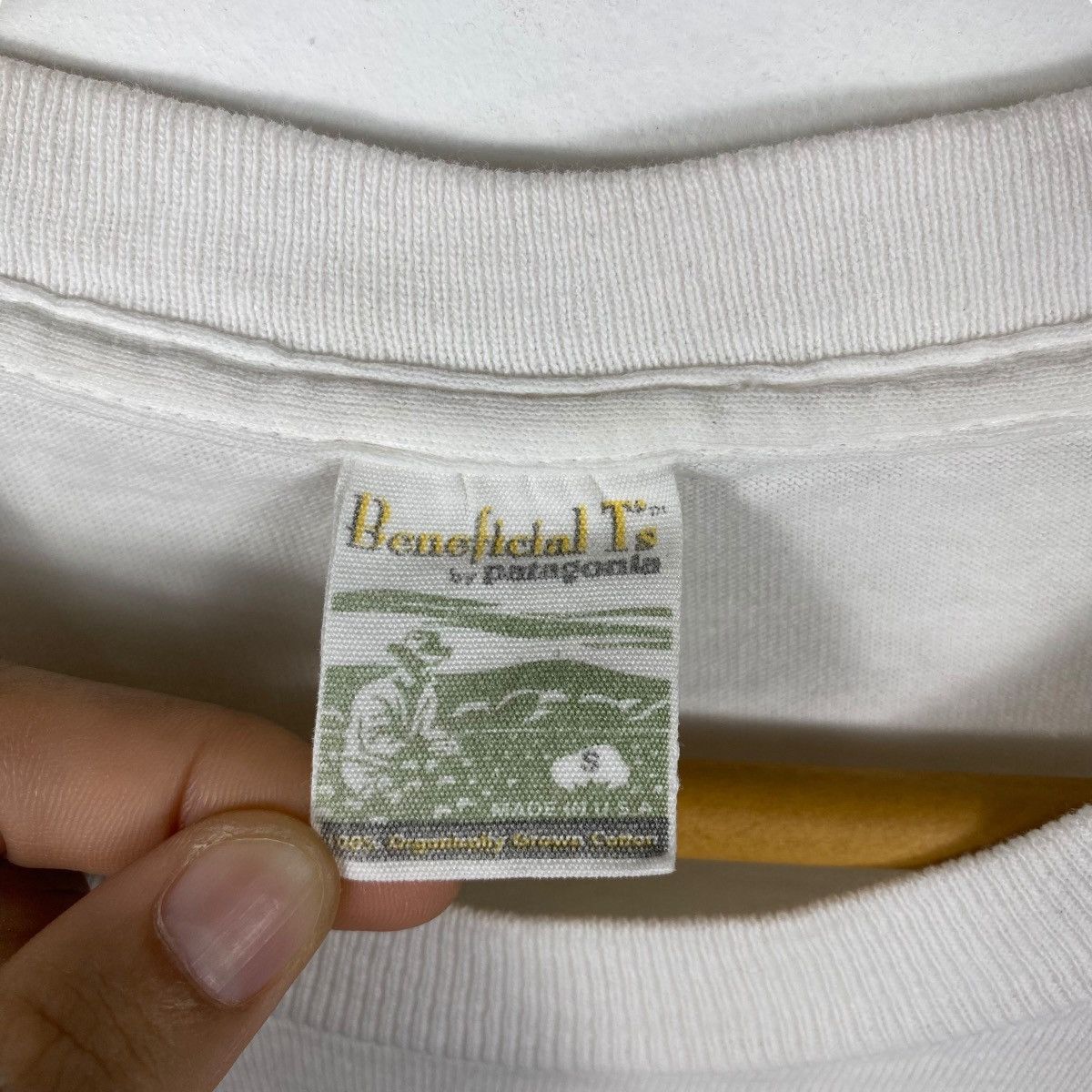 Patagonia Vintage 00's PATAGONIA Logo Graphic Tee Shirt Small Size Size US S / EU 44-46 / 1 - 6 Thumbnail