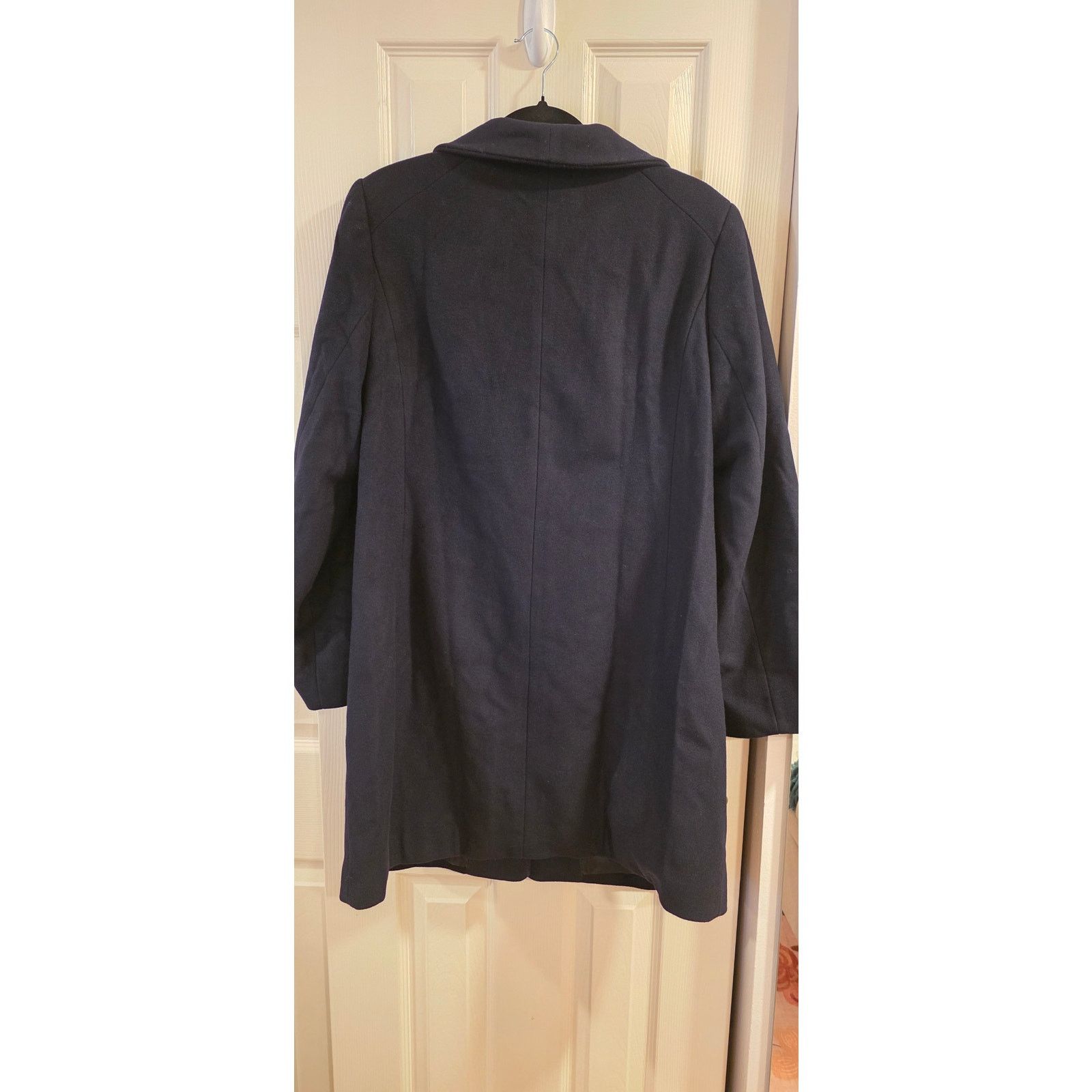 Quince Quince Wool Cocoon Coat Cadet Blue Size S NWT Size S / US 4 / IT 40 - 7 Thumbnail