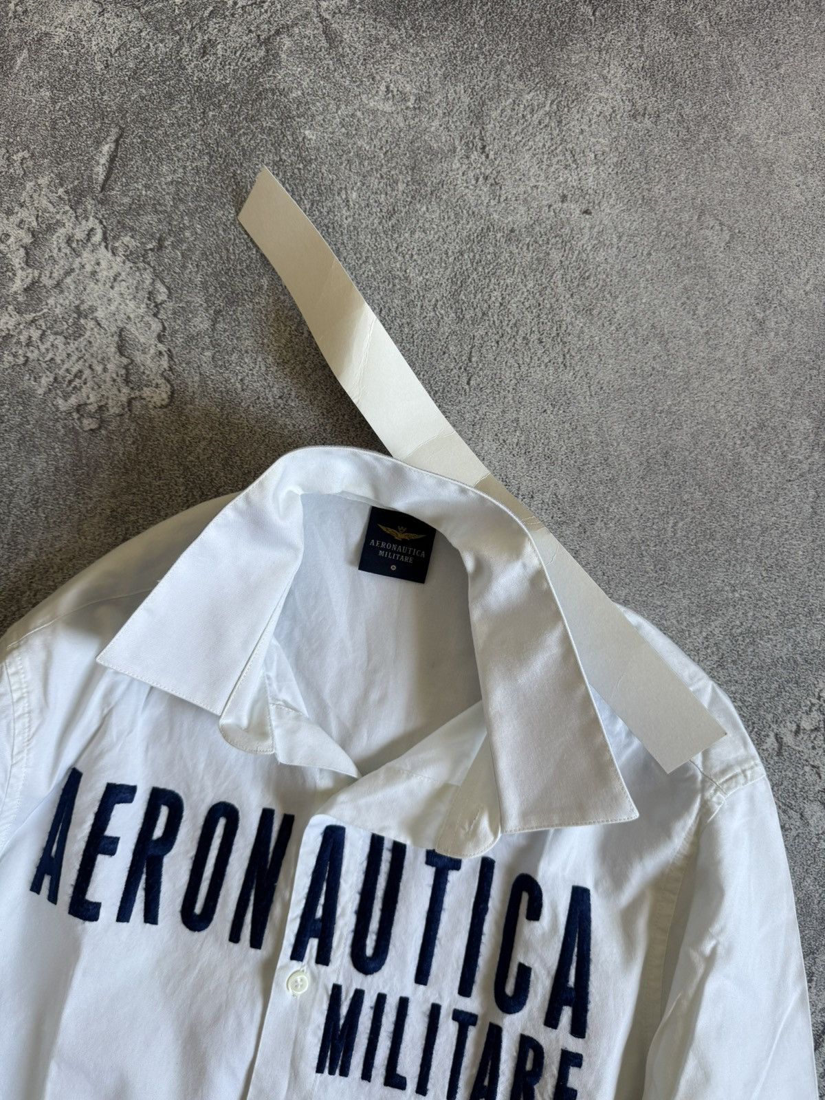 Aeronautica Militare Aeronautica Militare S big logo button up shirt long sleeve Size US S / EU 44-46 / 1 - 18 Thumbnail