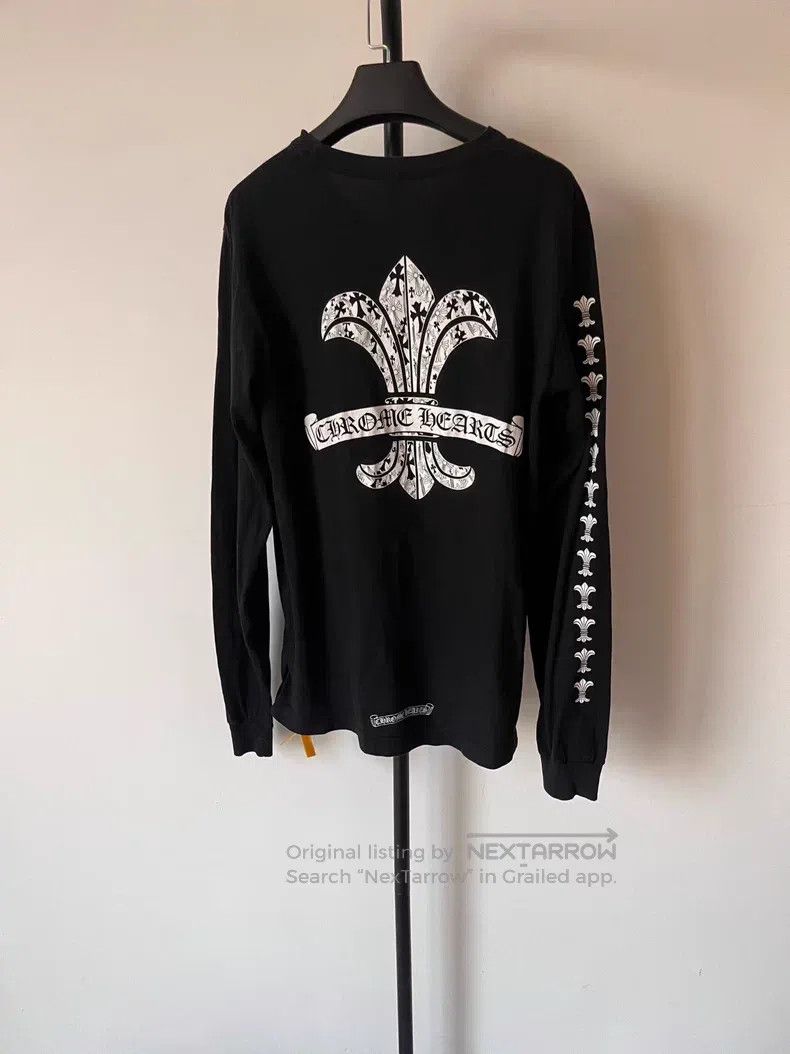 Chrome Hearts CHROME HEARTS Size M Scout scroll printed flower arm long s Size US M / EU 48-50 / 2 - 1 Thumbnail