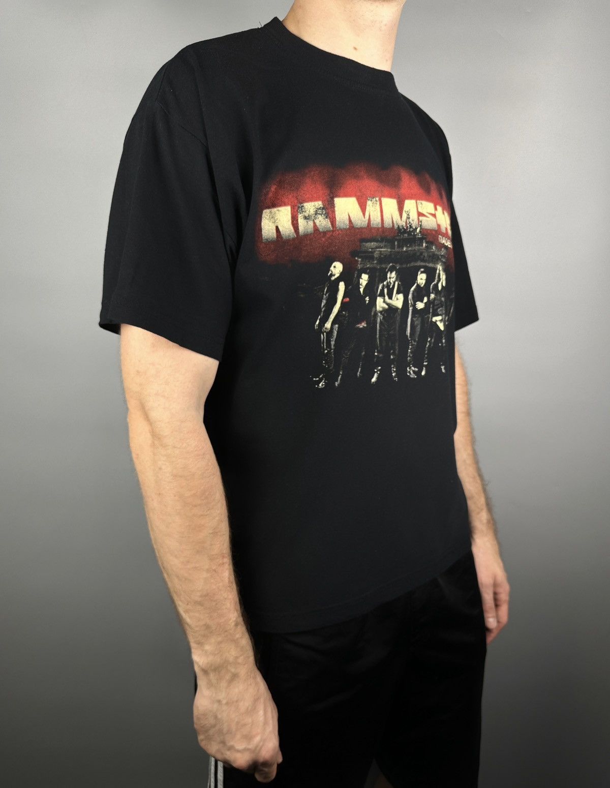 Band Tees Rammstein Made In Germany Graphic Metal Rock T Shirt Tee Size US XL / EU 56 / 4 - 8 Thumbnail
