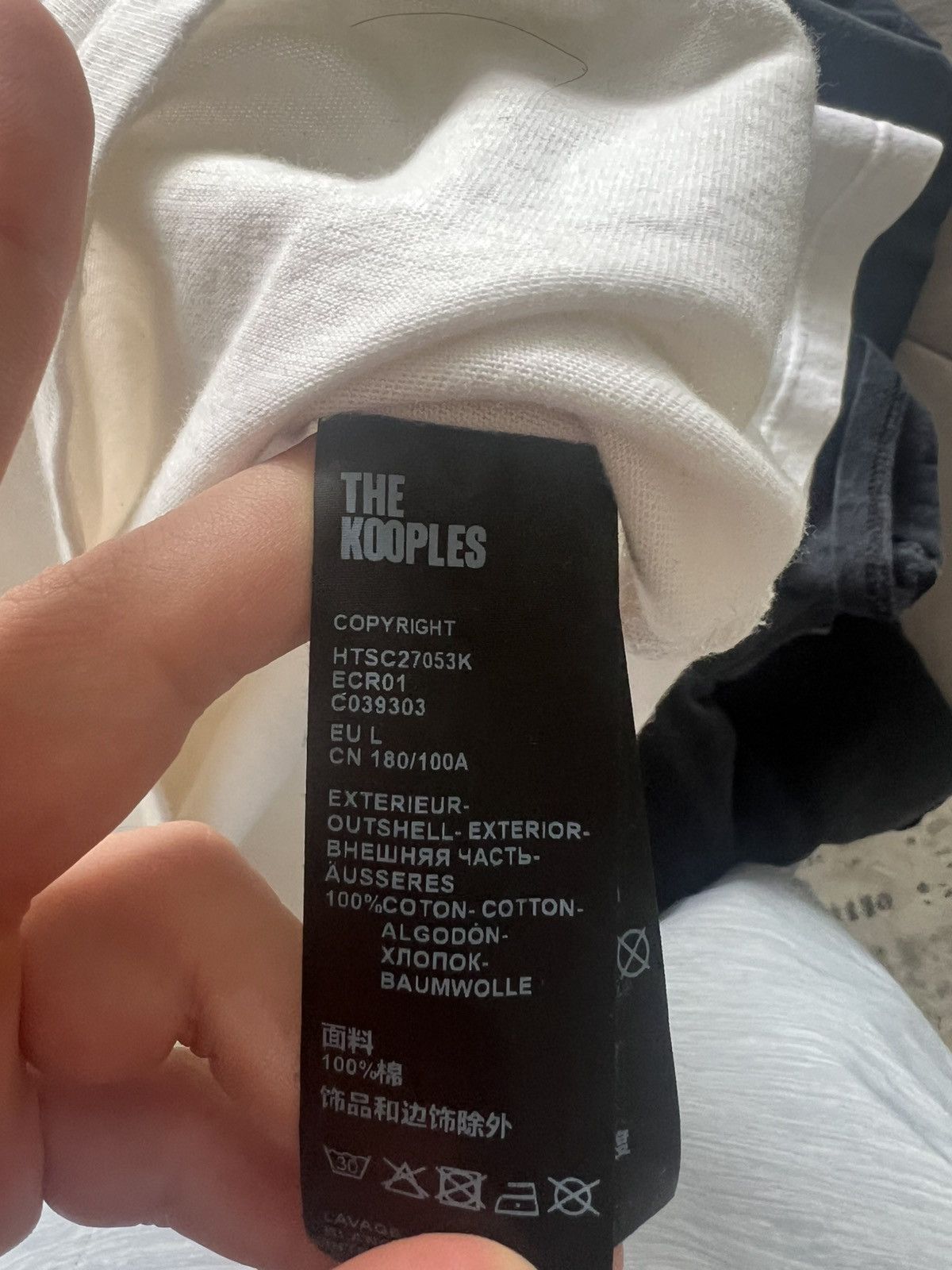 The Kooples The Kooples Out of Standards Tee Size US L / EU 52-54 / 3 - 4 Thumbnail