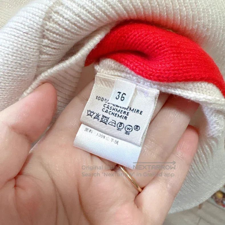 Hermes Hermes Premium cashmere dress, 100% Kashmir Size XS / US 0-2 / IT 36-38 - 4 Thumbnail