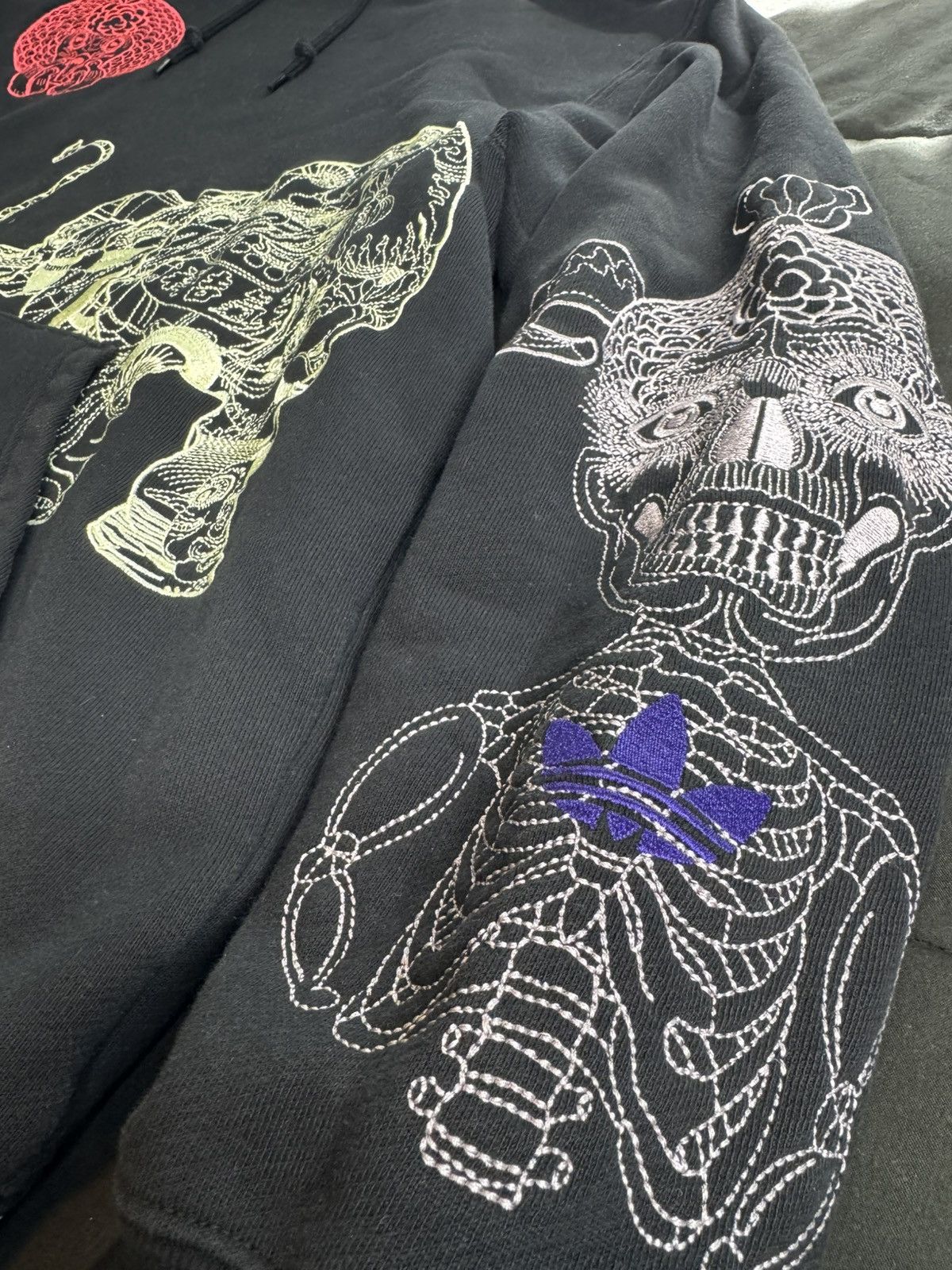 Adidas Adidas x Keiichi Tanaami Embroidered Intricate Hoodie Size US M / EU 48-50 / 2 - 4 Thumbnail