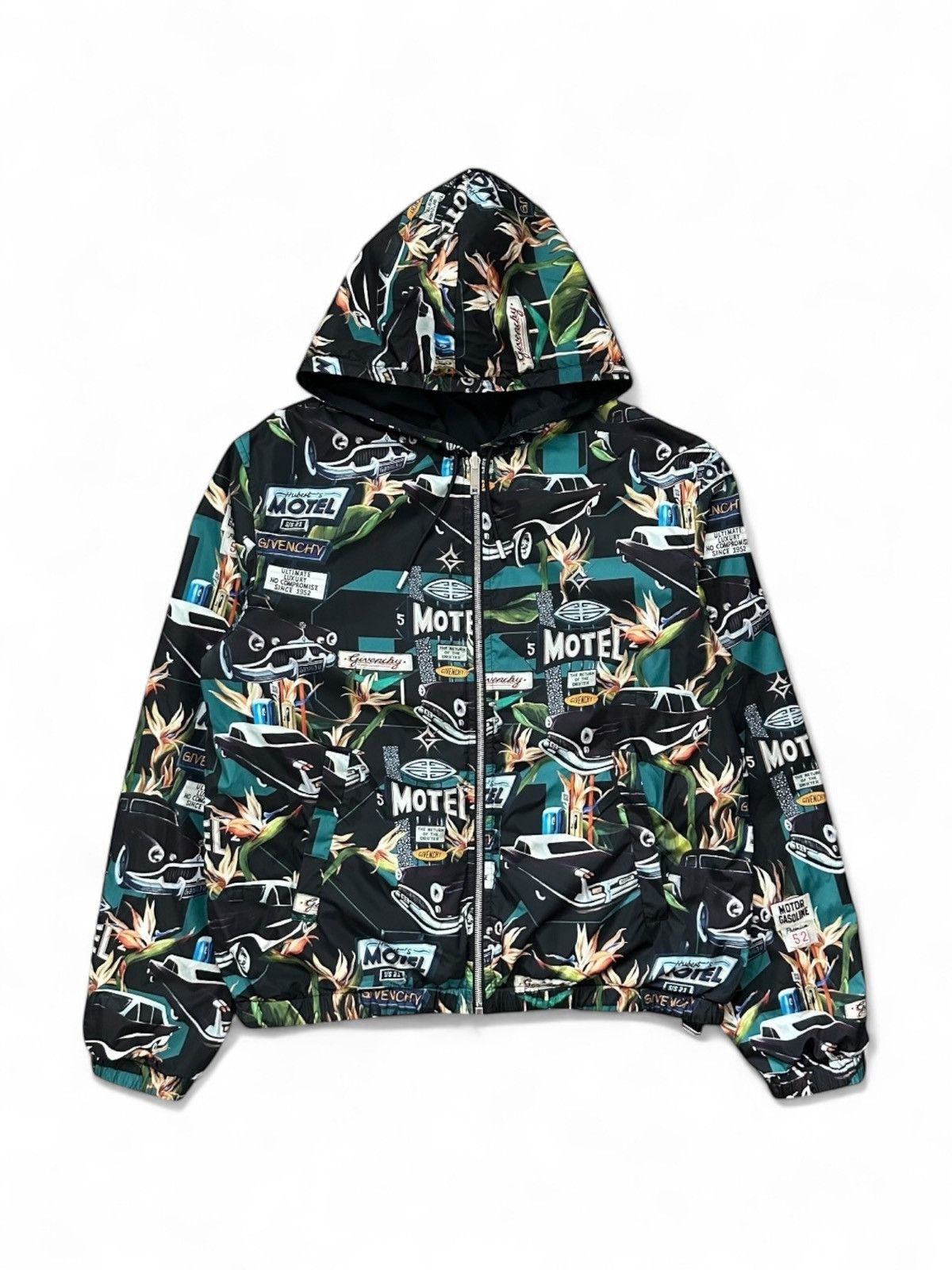 Givenchy Reversible Motel Black Windbreaker Jacket