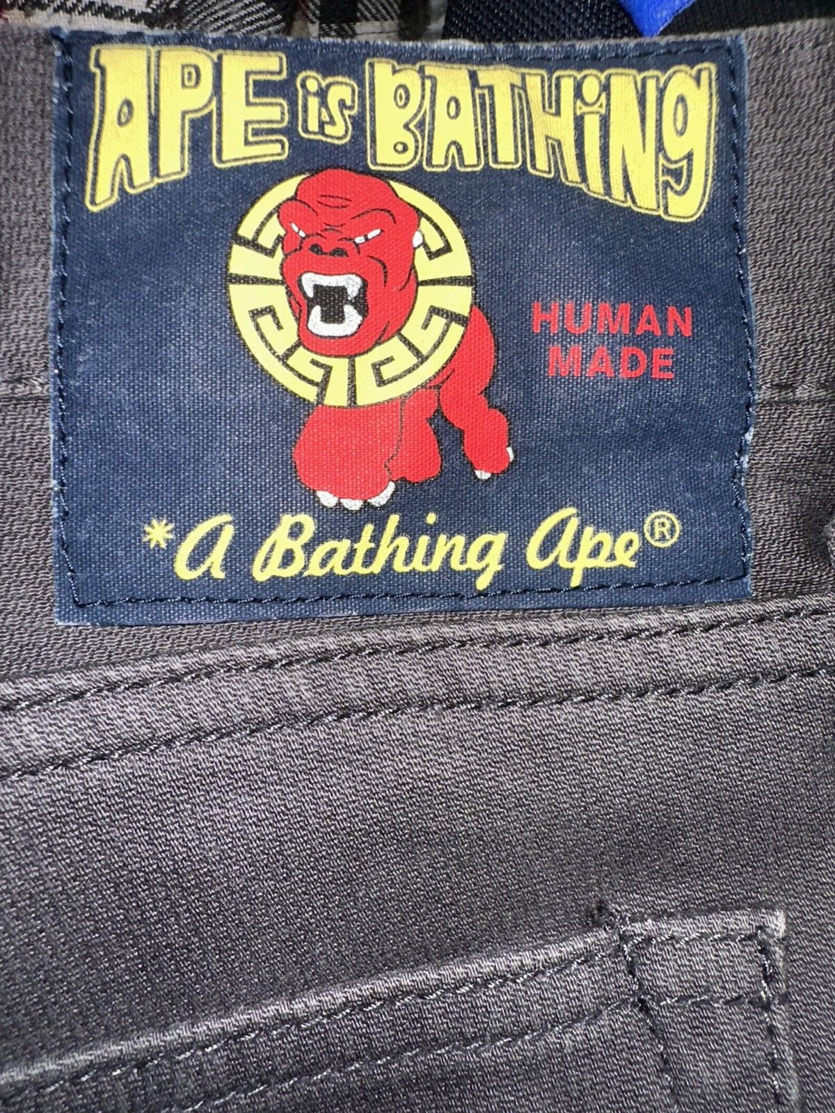 Bape Bape 00’s Bapsta Logo Jeans M Size US 32 / EU 48 - 5 Thumbnail