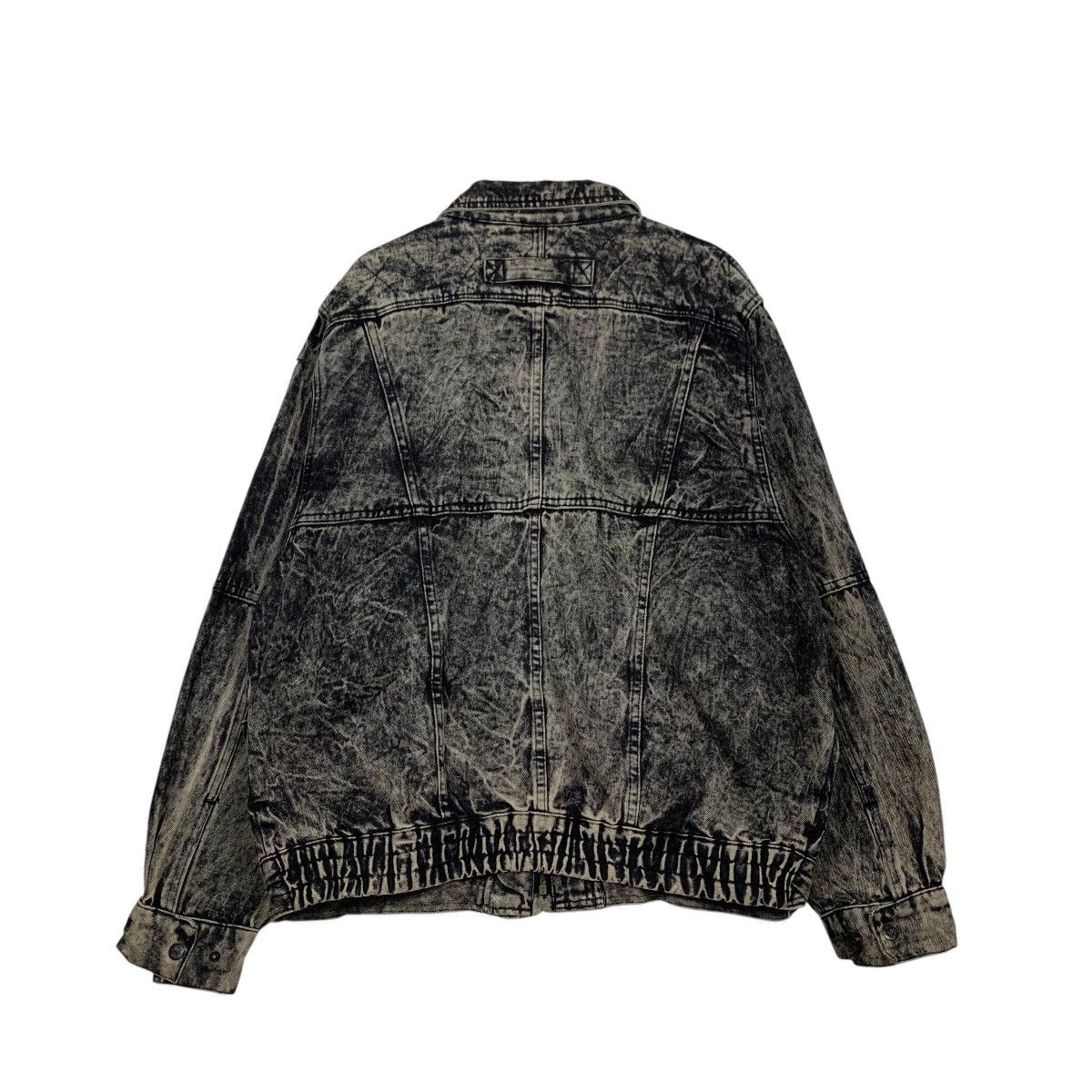 Urban Equipment URBAN EQUIPMENT Black Stone Wash Denim Jacket #2177-C96 Size US XL / EU 56 / 4 - 7 Thumbnail