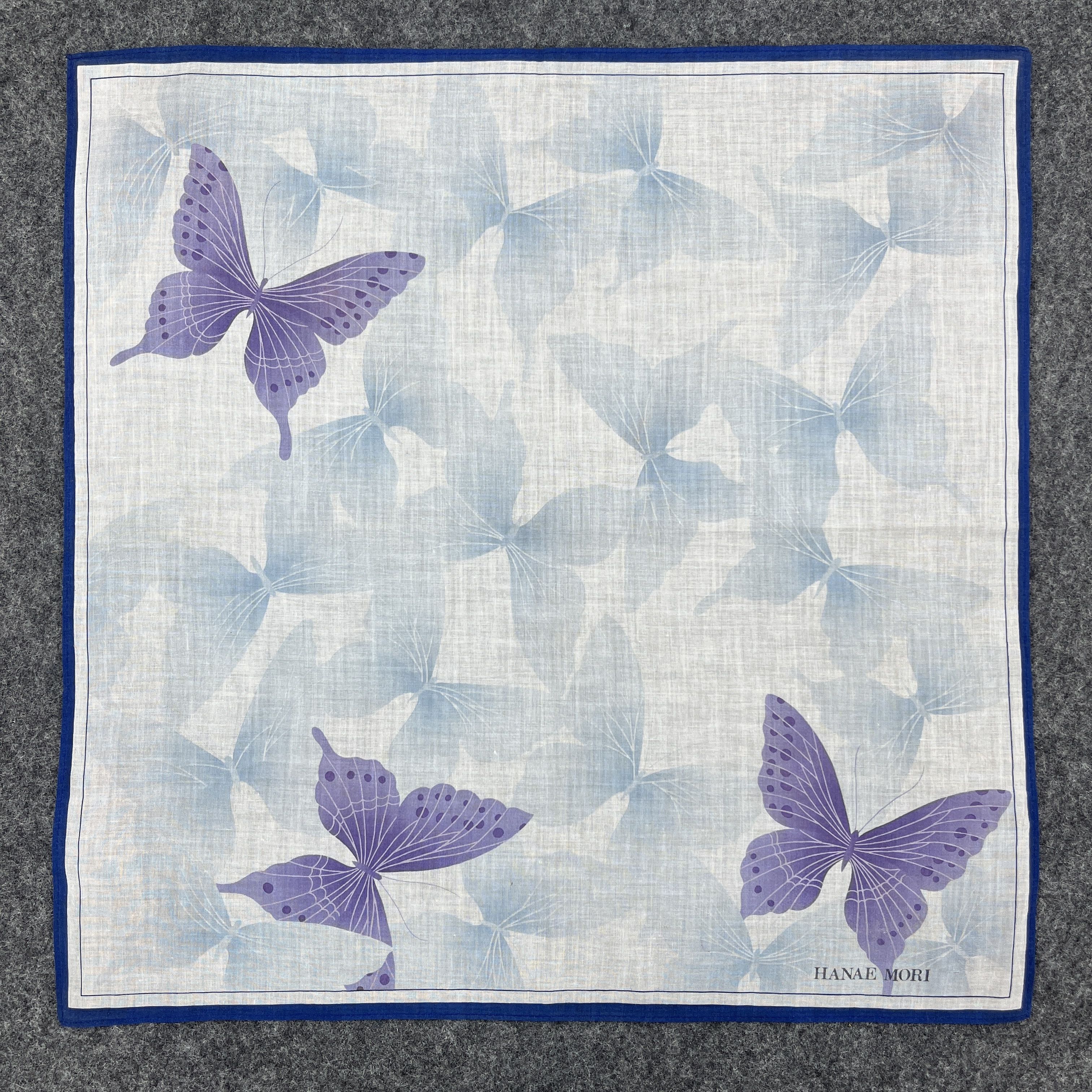 Vintage Vintage Hanae Mori Bandana / Handkerchief / Neckerchief B211 Size ONE SIZE - 2 Thumbnail