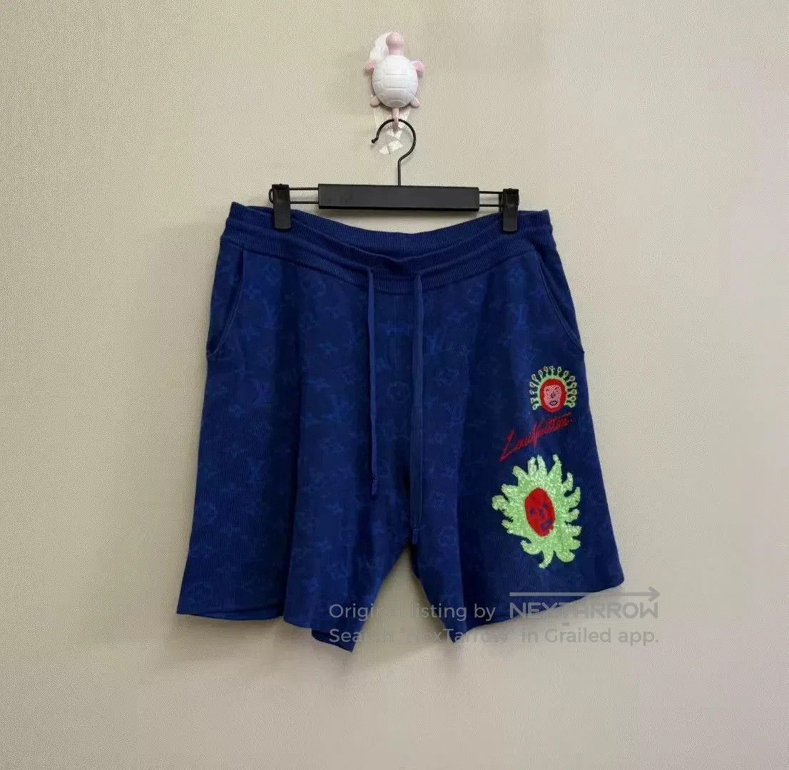 Louis Vuitton Louis Vuitton x Yayoi Kusama Logo Knit Shorts. Size US 41 - 1 Thumbnail