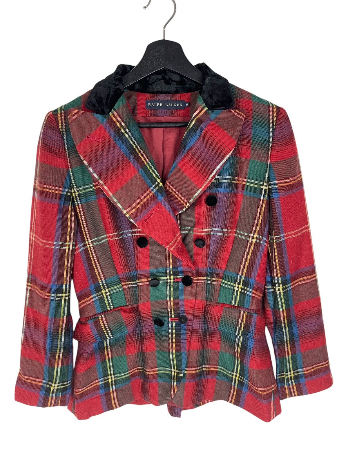 VINTAGE 80’s CHECKED REDS RALPH LAUREN