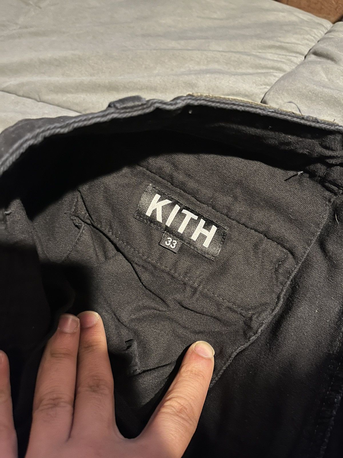 Kith Kith Vintage Black Terry Cloth Jogger Jeans Mercer Size US 33 - 7 Thumbnail