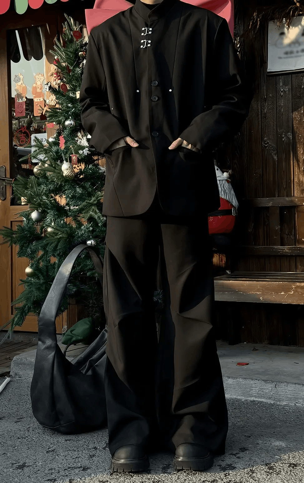 Japanese Brand × Vintage Outdoor retro cleanfit ruched pleated flared pants Size US 32 / EU 48 - 7 Thumbnail