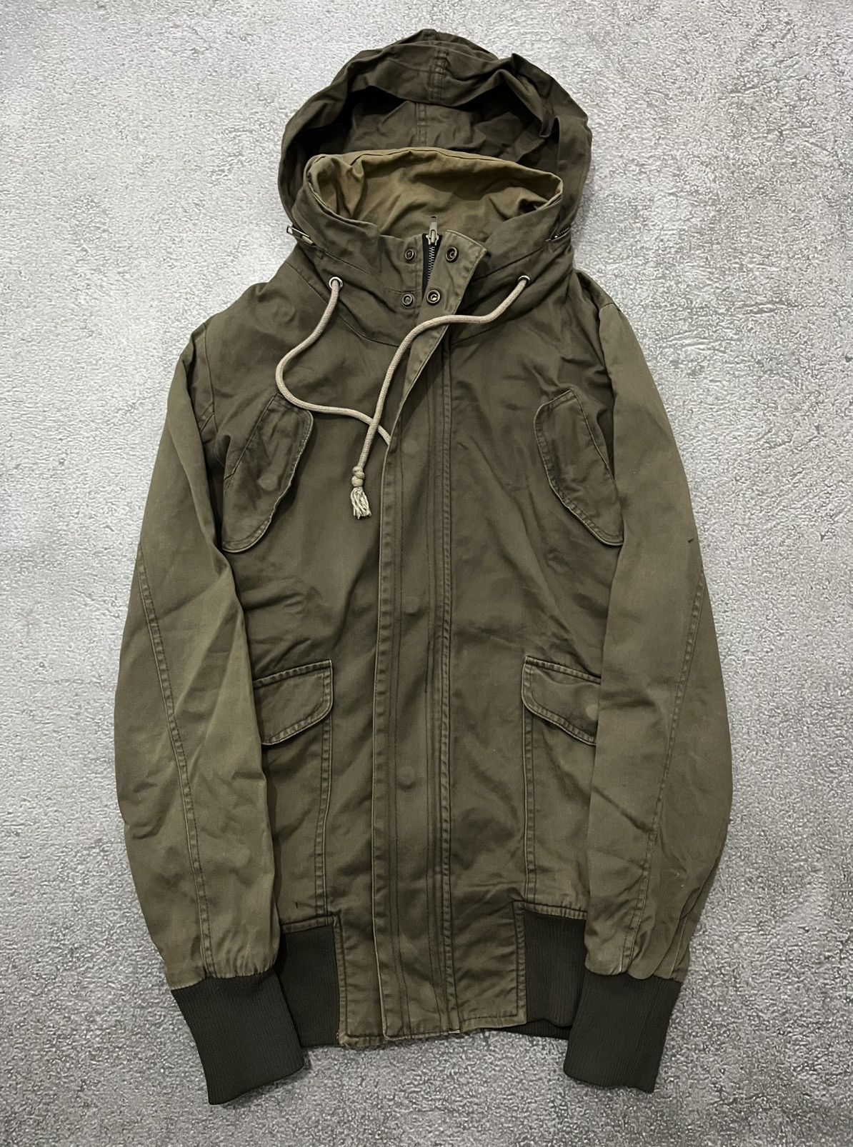 Japanese Brand Japanese Ggumihio Bono Hood Kanvas Jacket LGB GOA Style Size US M / EU 48-50 / 2 - 3 Thumbnail