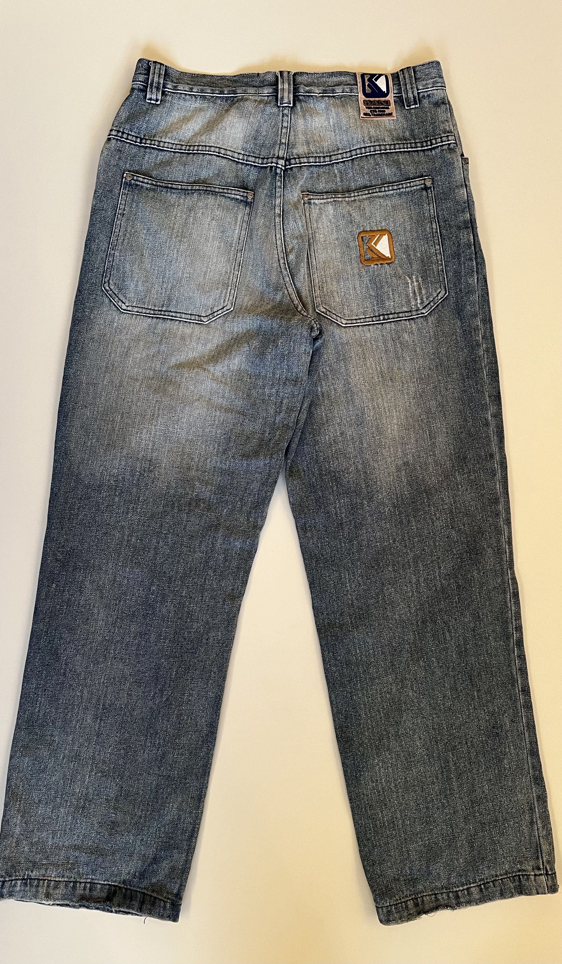 Karl Kani Karl Kani Jeans – Light Blue – Y2K Streetwear Size US 44 / EU 60 - 2 Thumbnail