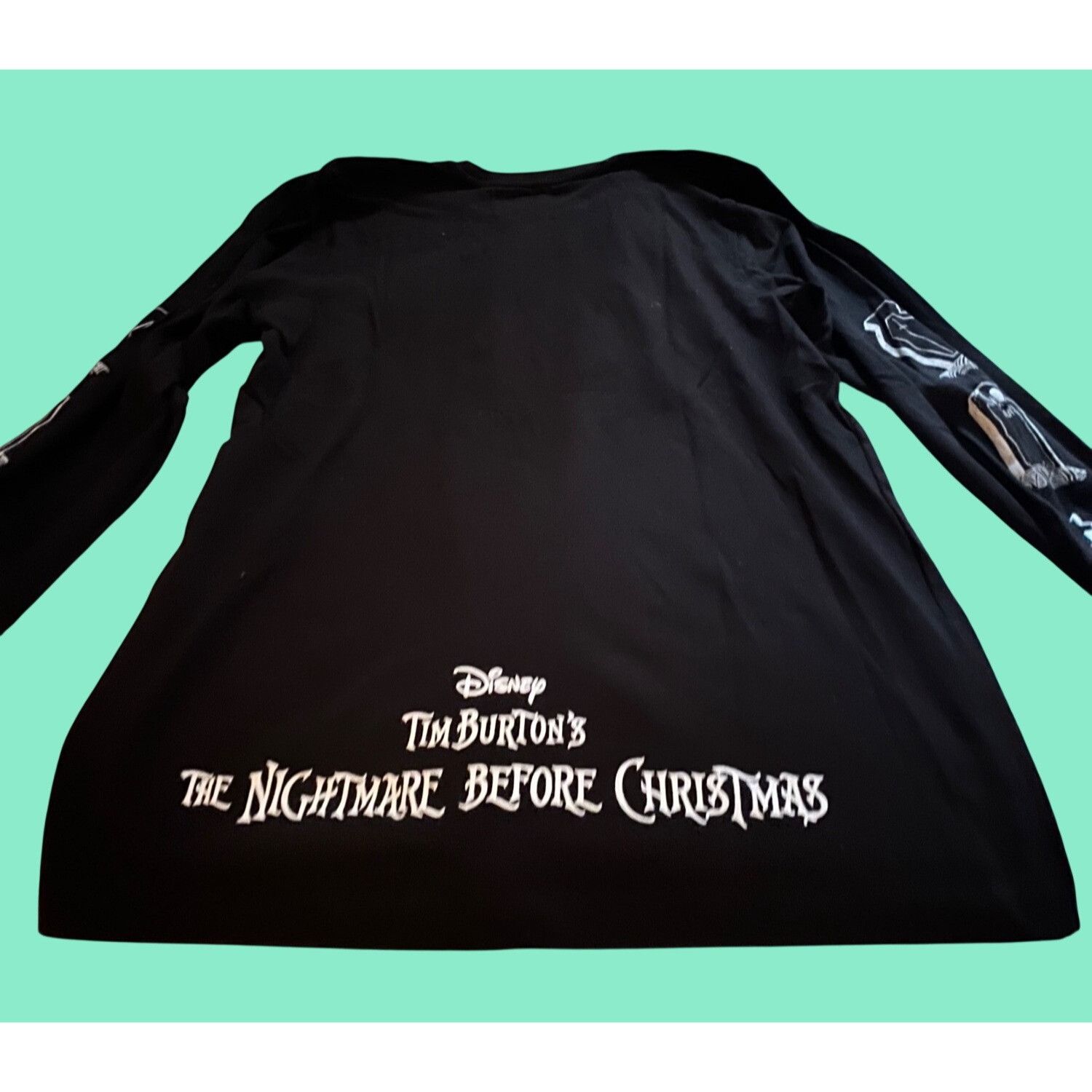 Disney Disney Tim Burtons The Nightmare Before Christmas Black Long Size US M / EU 48-50 / 2 - 5 Thumbnail