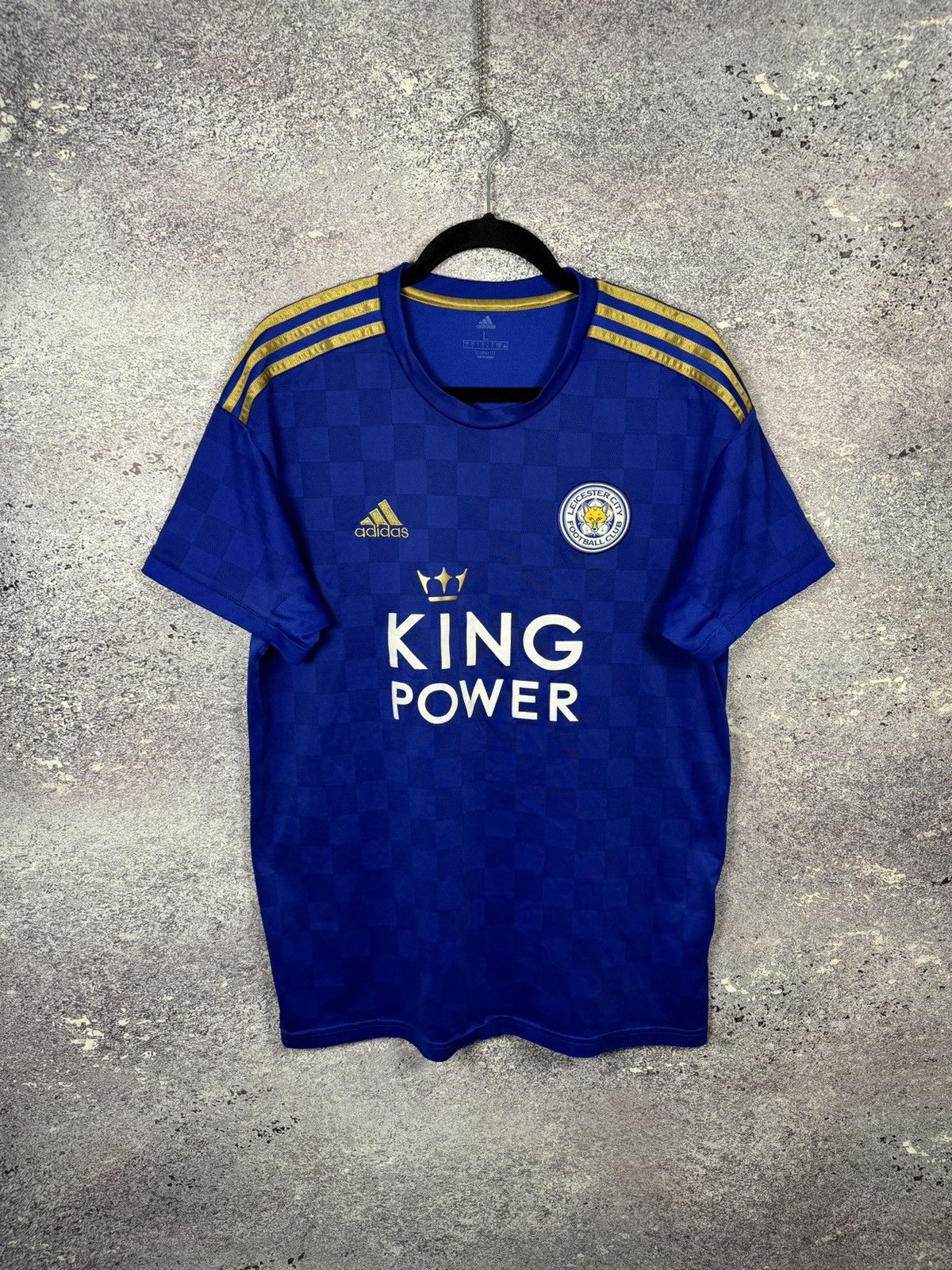 Adidas Vintage Leicester City 2018/19 Adidas Soccer Jersey Size US L / EU 52-54 / 3 - 1 Thumbnail