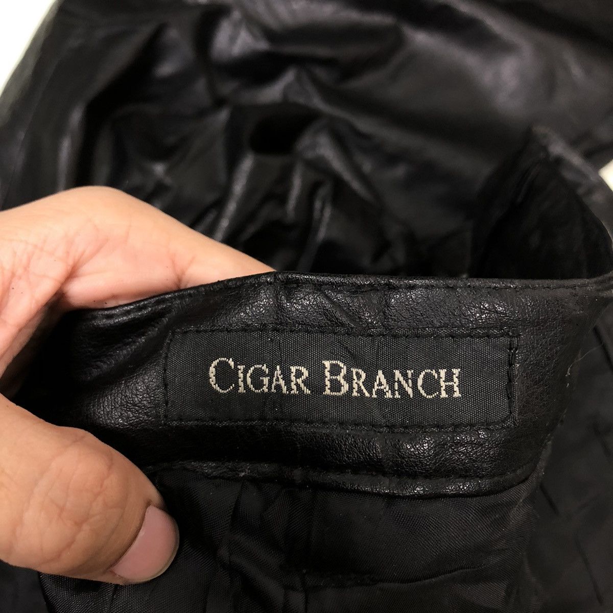 Genuine Leather 🔥90s Cigar Branch Genuine Leather Pants Issey Miyake Racing Size US 30 / EU 46 - 11 Thumbnail
