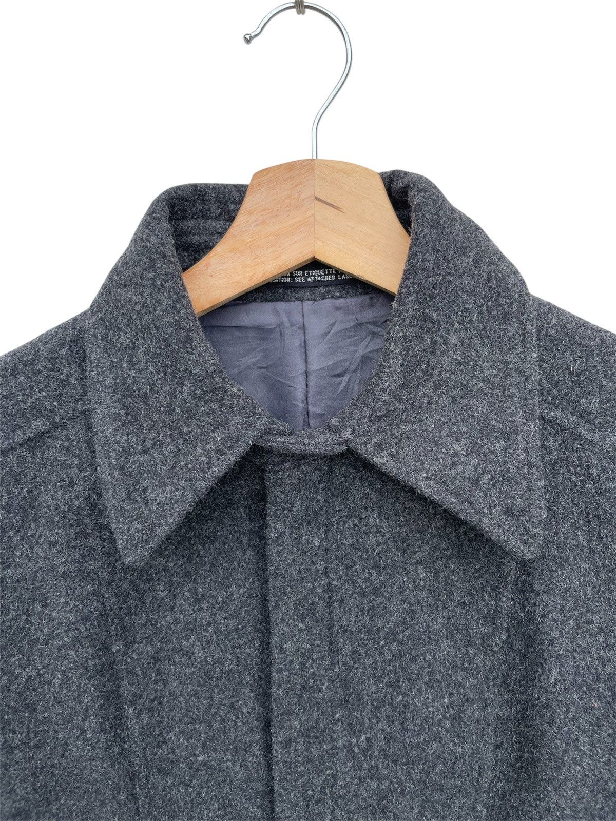 Yohji Yamamoto 🔥Accept Binding🔥 INED By Yohji Yamamoto By Peacoat With Belt Size S / US 4 / IT 40 - 6 Thumbnail