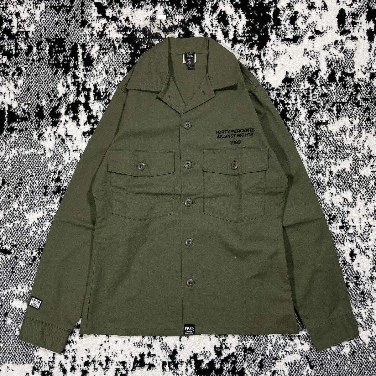 FPAR × Wtaps FORTY PERCENTS AGAINST RIGHTS LS SHIRTS Size US M / EU 48-50 / 2 - 3 Thumbnail
