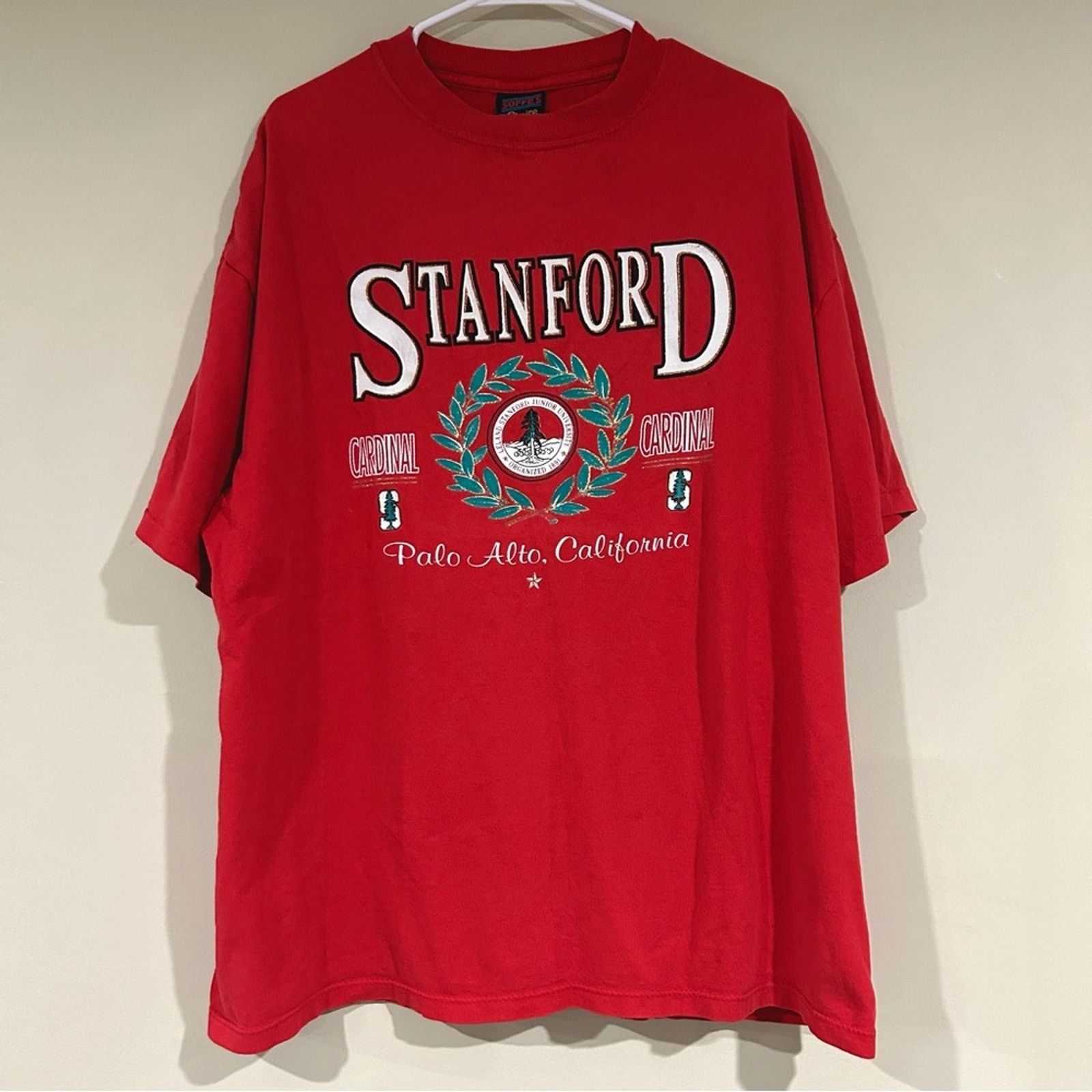 Other Vintage Stanford Cardinal Shirt Size US XXL / EU 58 / 5 - 1 Thumbnail