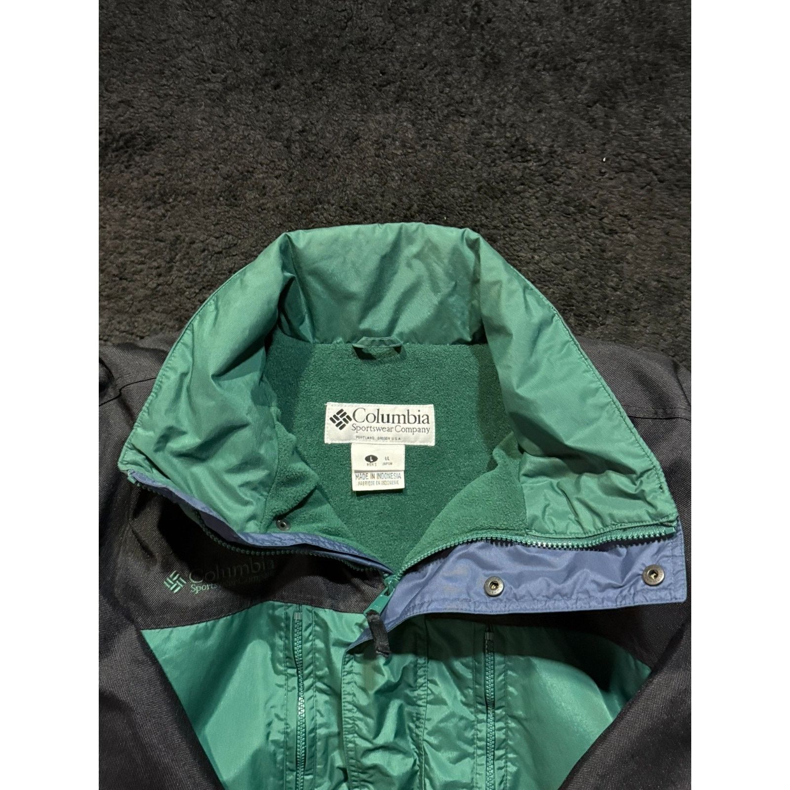 Columbia Vintage Columbia Bugaboo Jacket Green Black 90s Men’s Large Size US L / EU 52-54 / 3 - 2 Thumbnail