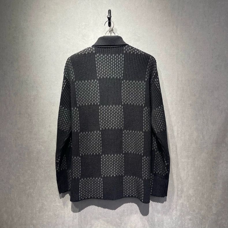 Louis Vuitton LOUIS VUITTON Checker Sweater Jacket Size US S / EU 44-46 / 1 - 2 Thumbnail