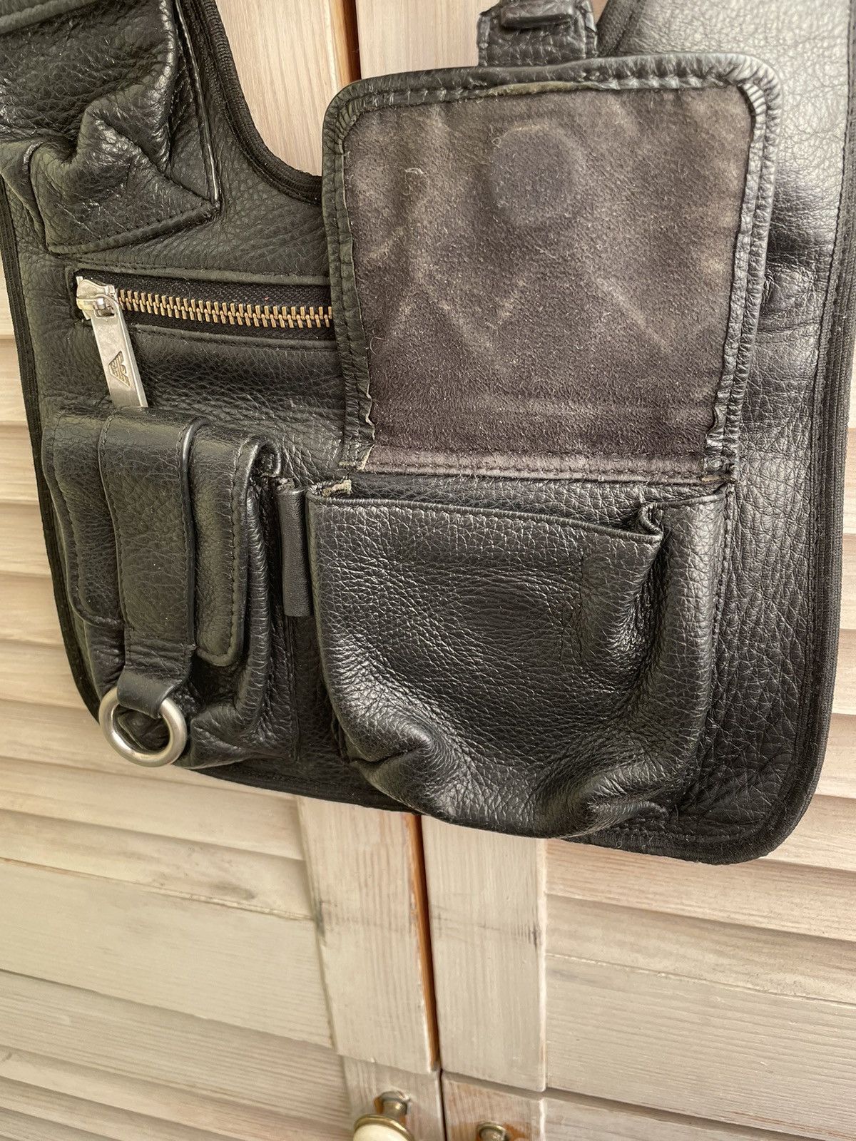 Giorgio Armani Vintage Archive Giorgio Armani leather crossbody bag Size ONE SIZE - 6 Thumbnail