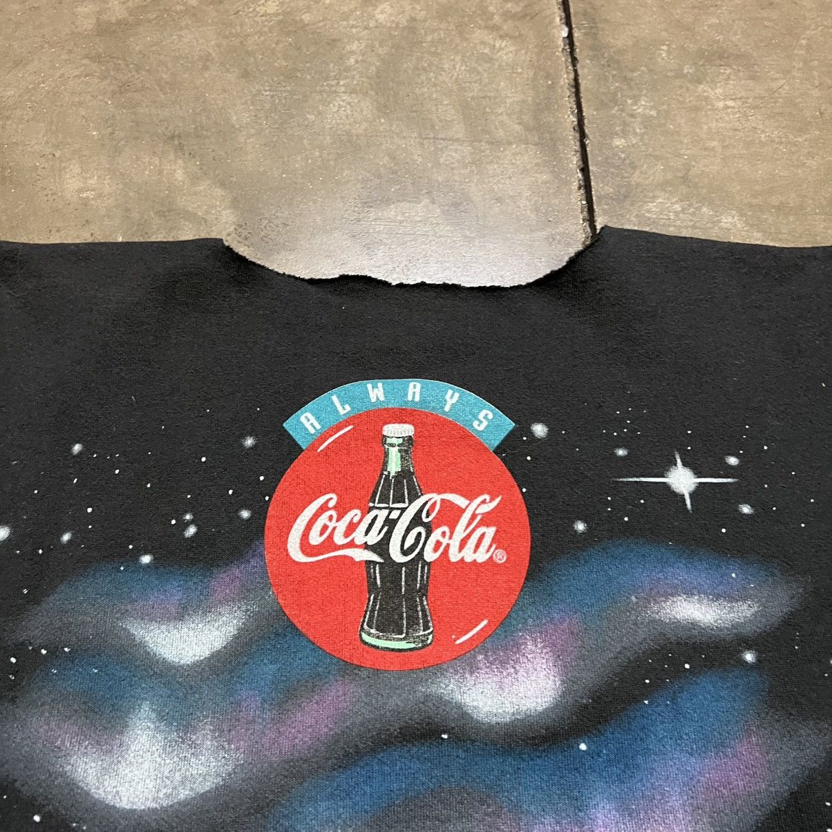 Coca Cola Vintage Coca Cola Polar Bear Sweatshirt Cut Off Cropped 90s Size US L / EU 52-54 / 3 - 8 Thumbnail