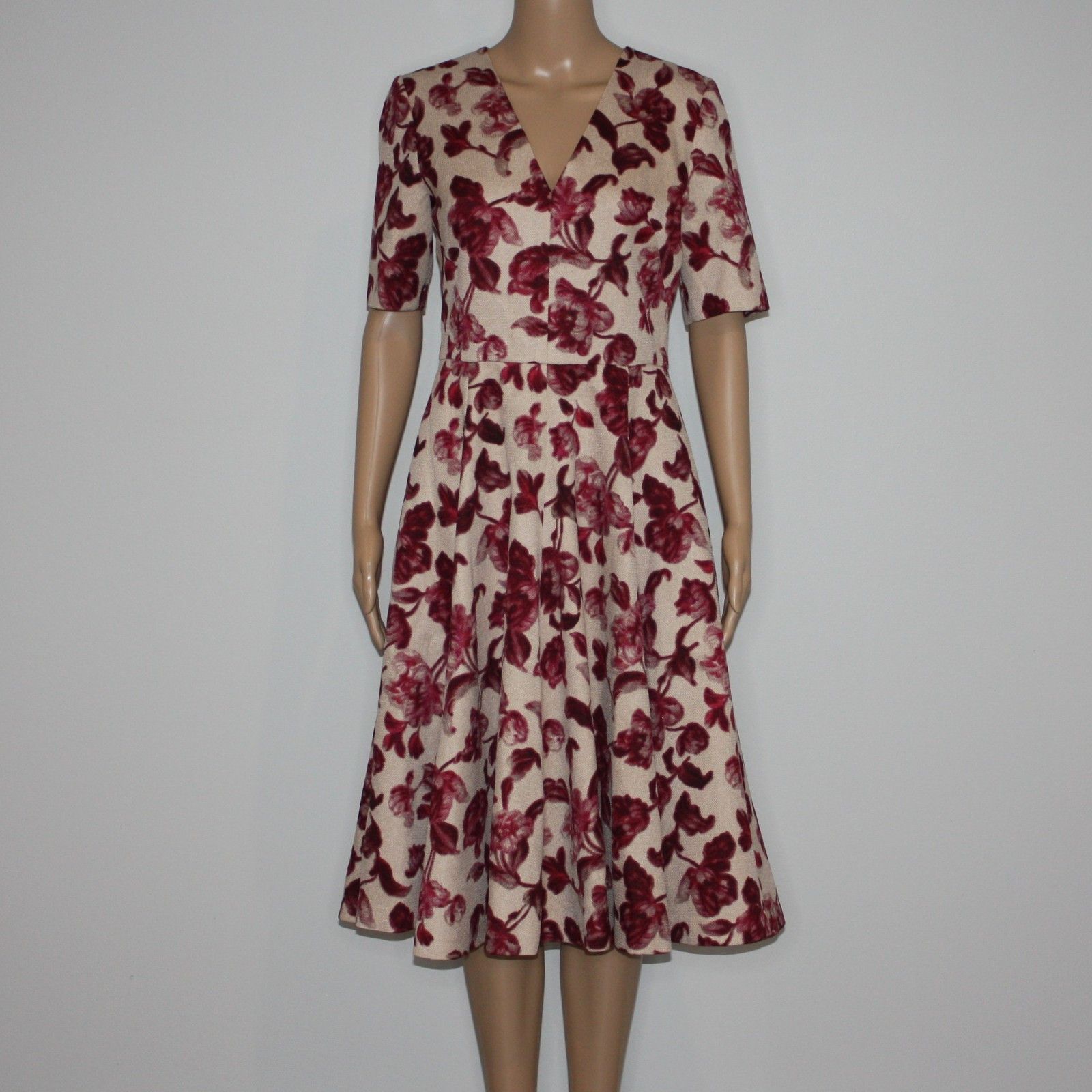 Other Gal Meets Glam Edith Floral Print A-Line Dress in size 6 NWT Size M / US 6-8 / IT 42-44 - 5 Thumbnail