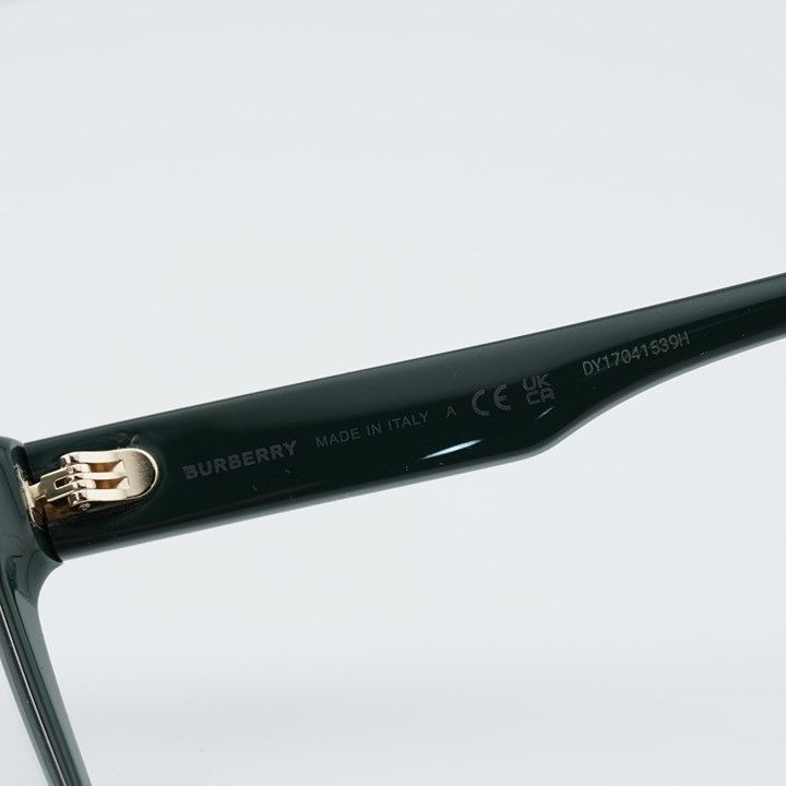 Burberry Burberry BE2443 4203 Eyeglasses Green 53mm Square Frame Size ONE SIZE - 9 Thumbnail