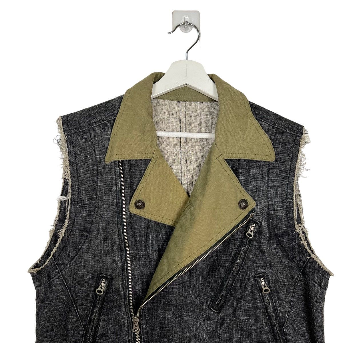 Japanese Brand 🔥 GEPAECK LINEN COTTON TANK TOP MADE IN JAPAN Size US M / EU 48-50 / 2 - 3 Thumbnail