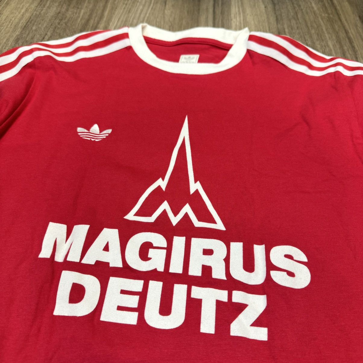 Adidas Bayern Munich 80s retro home shirt (blokecore style) Size US M / EU 48-50 / 2 - 3 Thumbnail