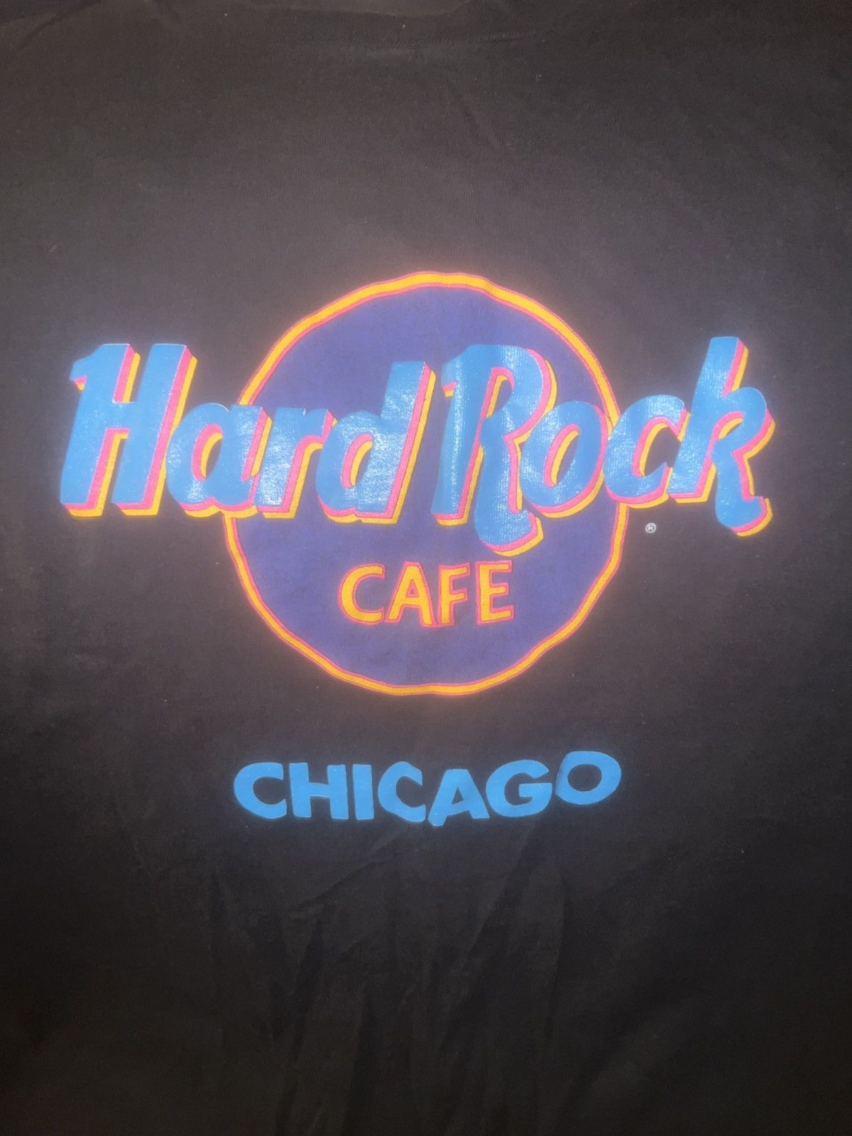 Hard Rock Cafe Hard Rock Cafe Chicago Tee Size US XL / EU 56 / 4 - 2 Thumbnail