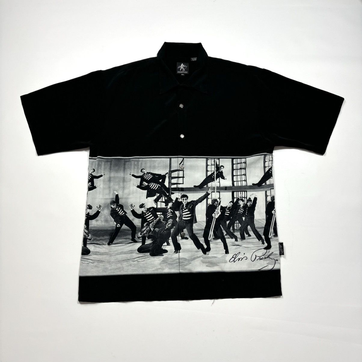 Vintage Elvis Presley vintage rare shirt crazy Size US XXL / EU 58 / 5 - 1 Thumbnail