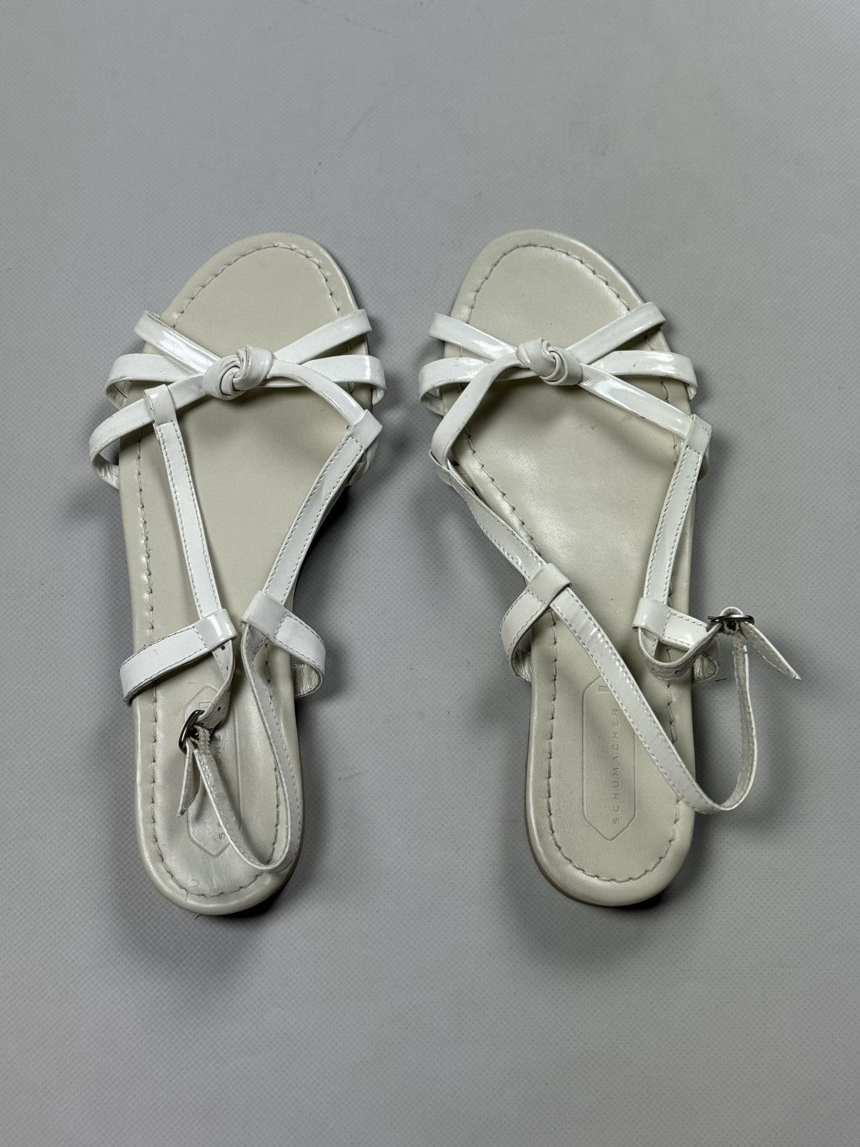 DOROTHEE SCHUMACHER Schumacher Ladies Leather Strappy Flats Sandals Size 40 Size US 10 / IT 40 - 12 Thumbnail