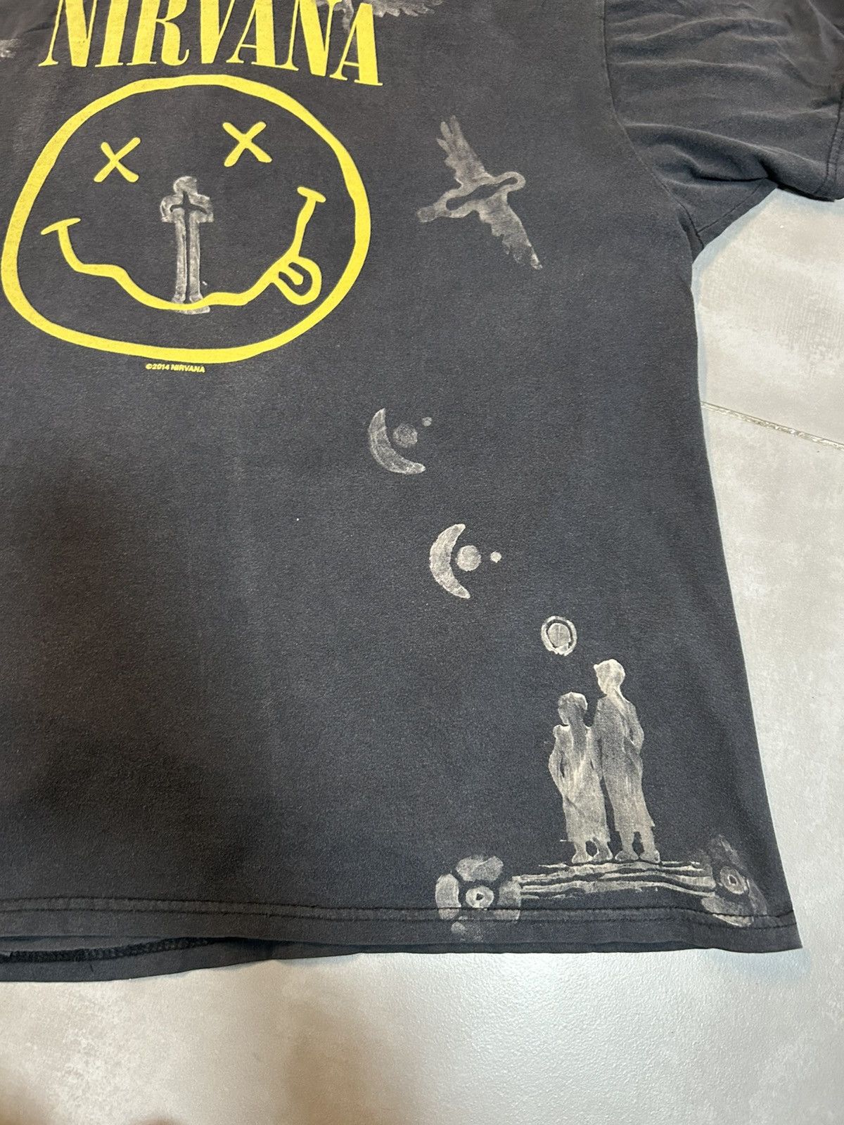 Vintage Vintage Nirvana Tshirt with Illustrations UNIQUE Size US XL / EU 56 / 4 - 8 Thumbnail