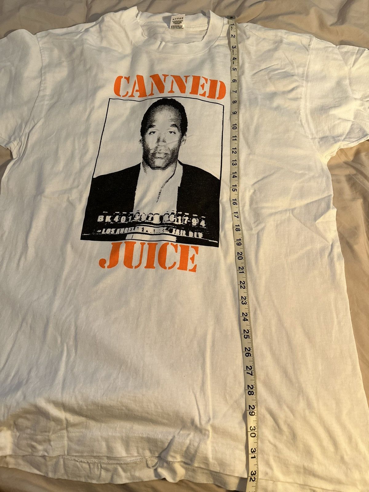 Vintage Vintage OJ Simpson CANNED JUICE Tee Size US XL / EU 56 / 4 - 4 Thumbnail