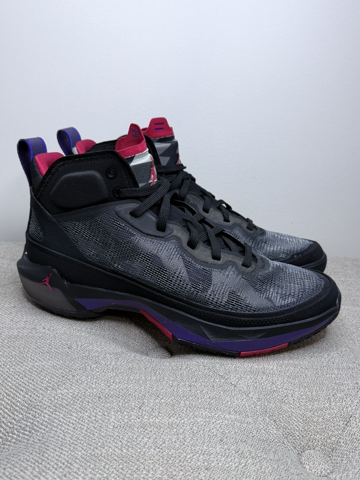 Jordan Brand Nike Air Jordan XXXVII 37 'Raptors' Black Basketball Mens 9 Size US 9 / EU 42 - 4 Thumbnail