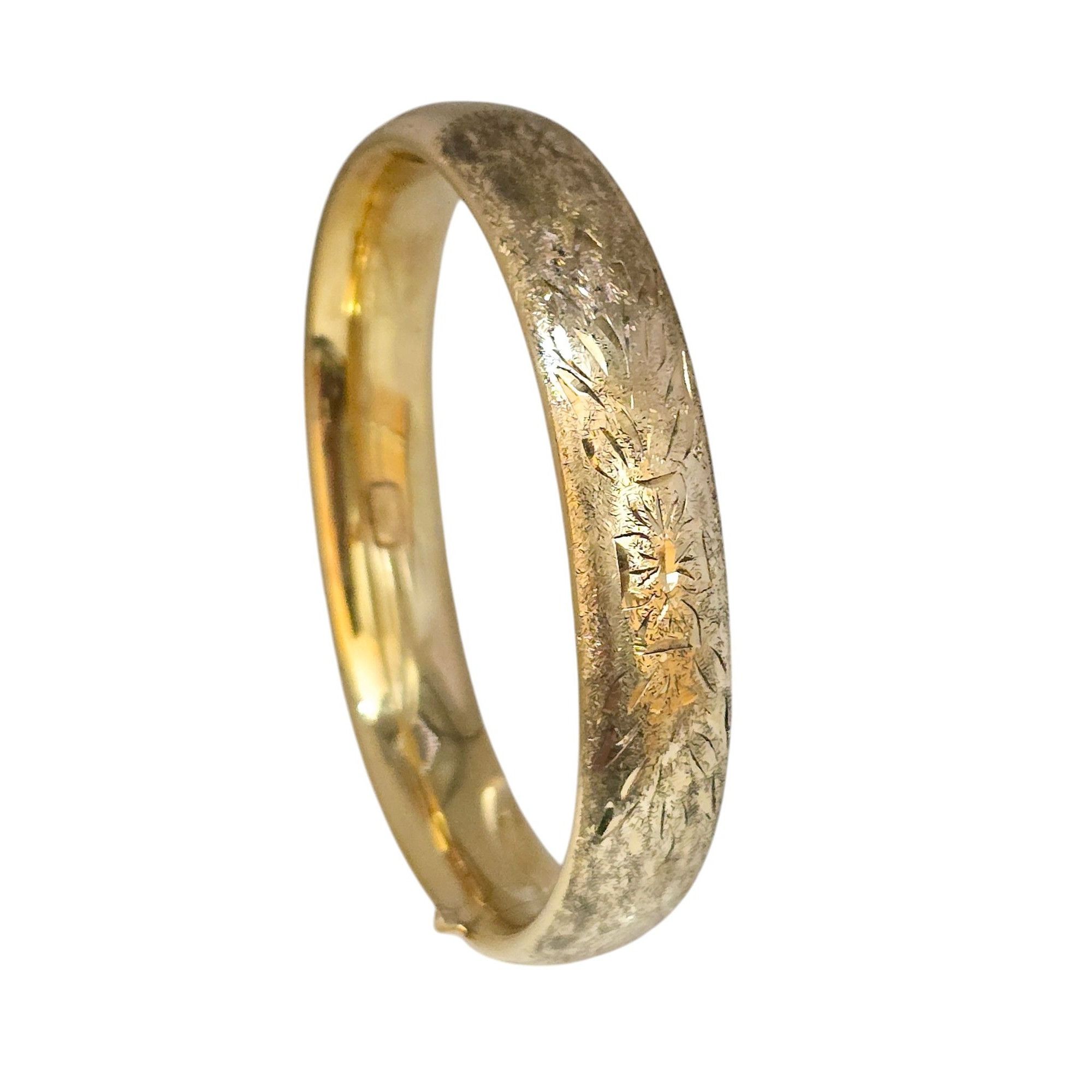Vintage Vintage Marked Rine 1/20th 12kt Gold Filled Florentine Embos Size ONE SIZE - 2 Thumbnail