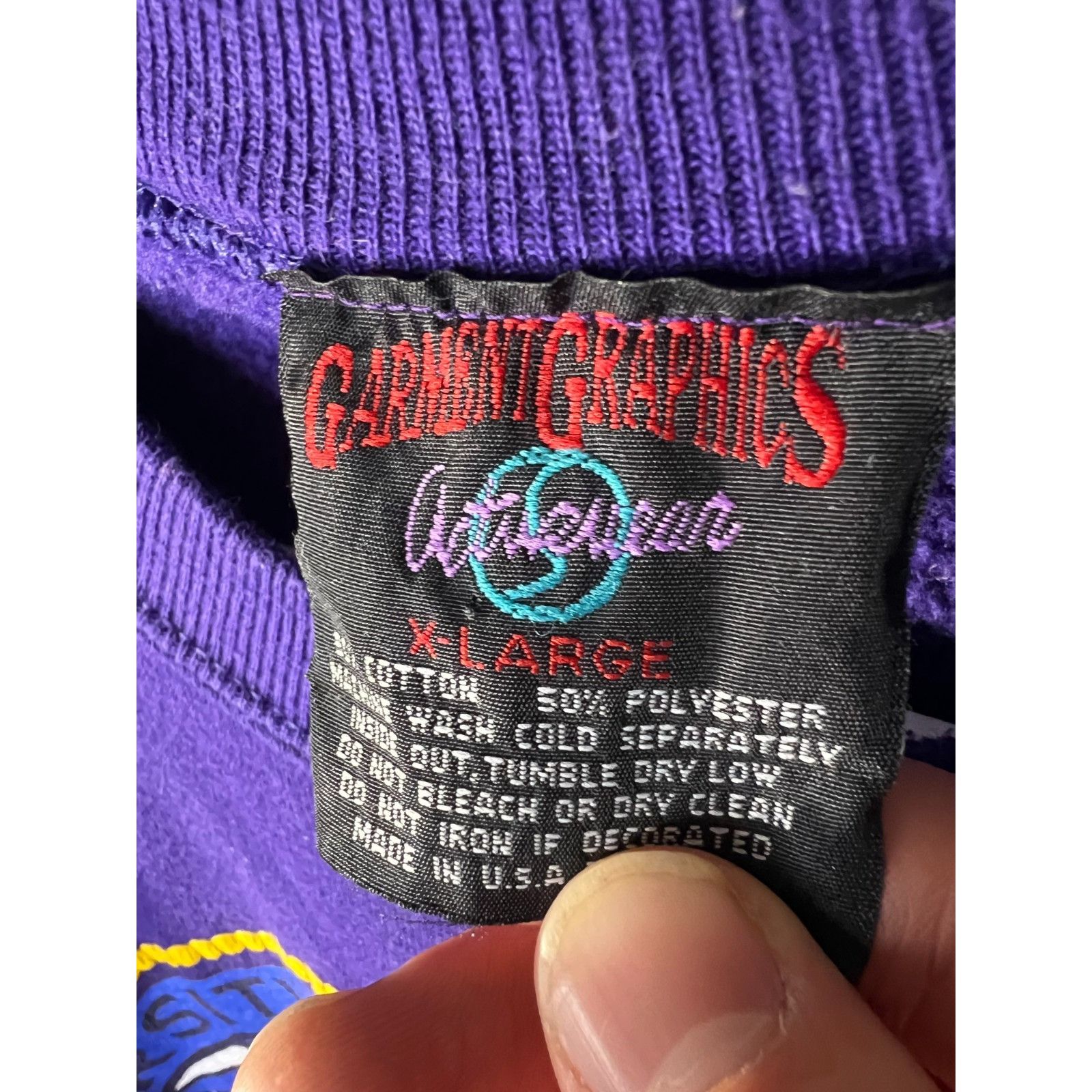 Jerzees Vintage 1993 UCLA Bruins Sylvester Looney Tunes Crewneck Swe Size US XL / EU 56 / 4 - 7 Thumbnail