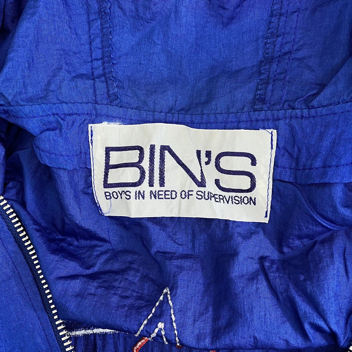 Other Cycle Sports BIN’S CLUB USA Brand Hooded Blue Bomber Jacket Size US L / EU 52-54 / 3 - 3 Thumbnail
