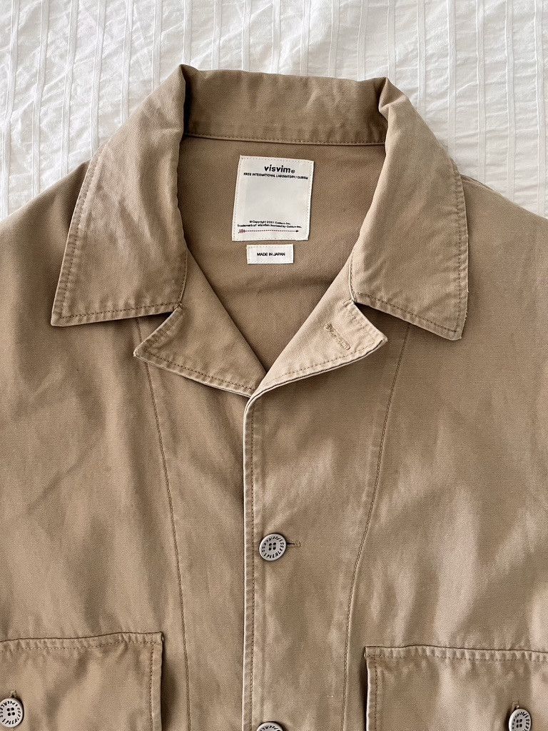 Visvim 19SS Domaine Shirt XXL beige Size US XXL / EU 58 / 5 - 4 Thumbnail