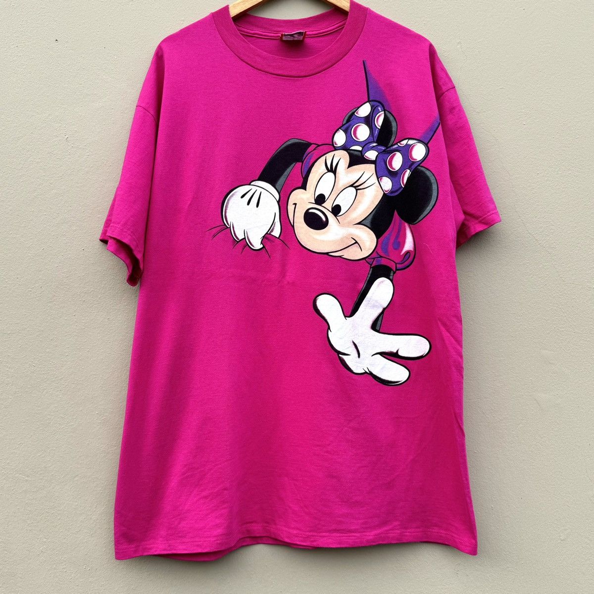 Disney × Vintage Vintage minnie mouse break through 90s tee Size US XXL / EU 58 / 5 - 1 Thumbnail