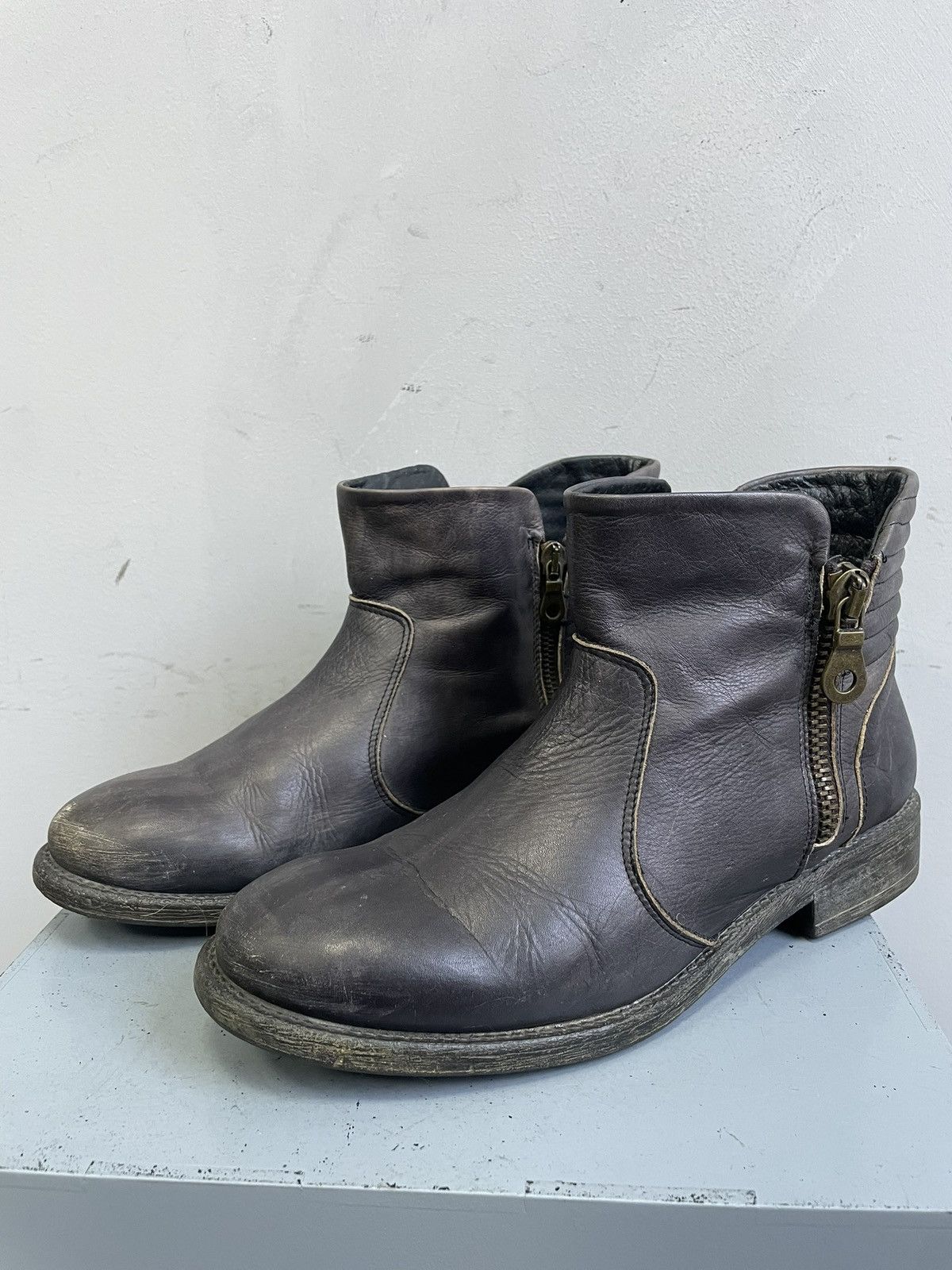 Other Moto style guidi Leather Boots Statement artisan Style Size US 8 / EU 41 - 6 Thumbnail