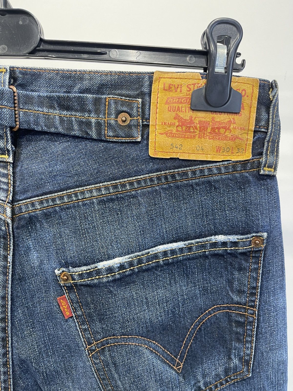 Levi's Vintage rare jeans levis 542 denim blue pants 30/32 Size US 30 / EU 46 - 6 Thumbnail