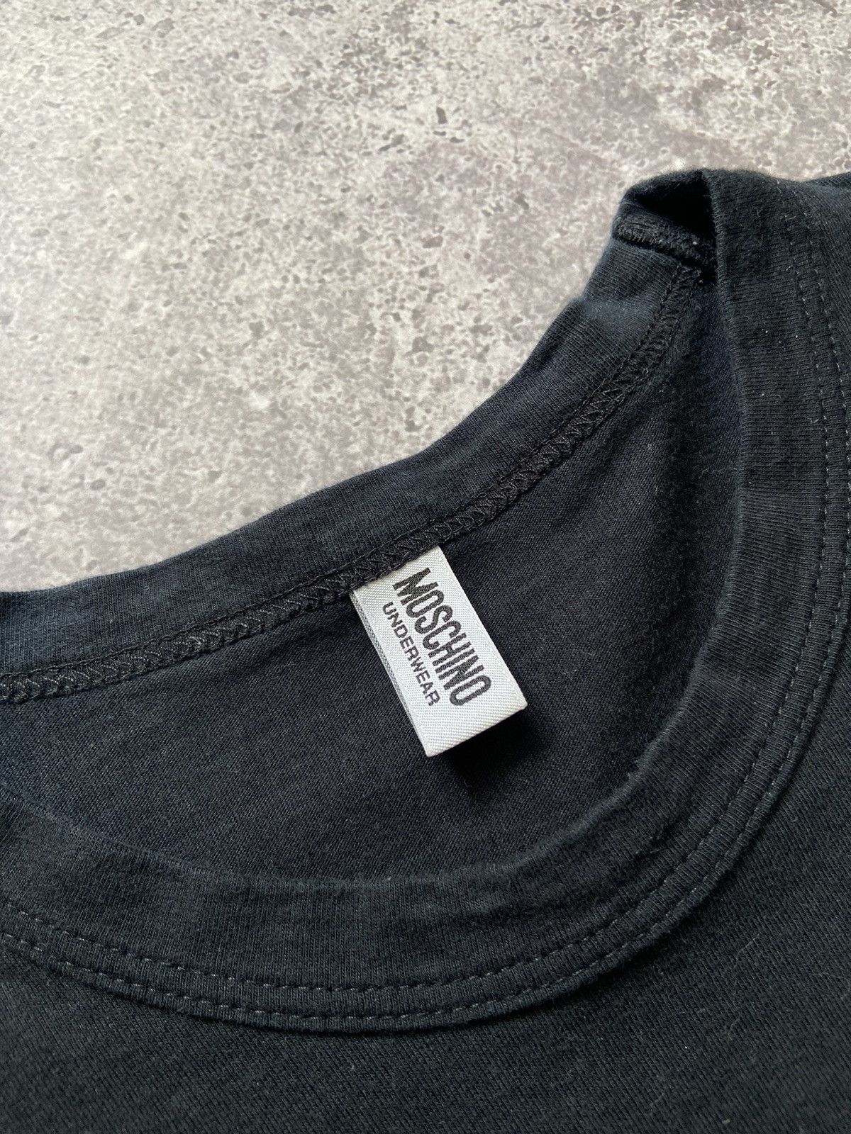 Moschino Moschino Long Sleeve T-shirt Black M Size US M / EU 48-50 / 2 - 3 Thumbnail