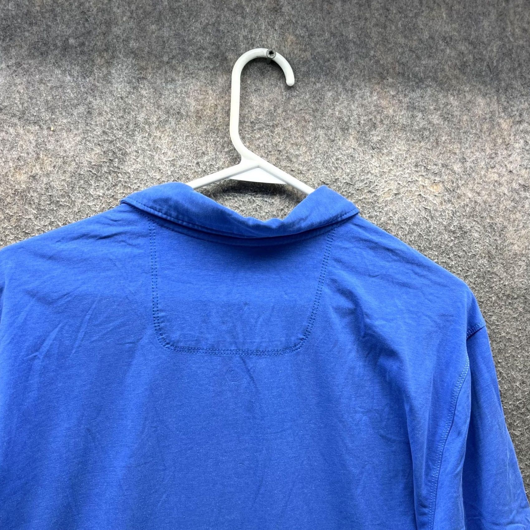 Tommy Bahama Tommy Bahama Polo Shirt Mens L Blue IslandZone Performance Golf Stretch Shirt Short Sleeve PoloMens Blue Size US L / EU 52-54 / 3 - 3 Thumbnail
